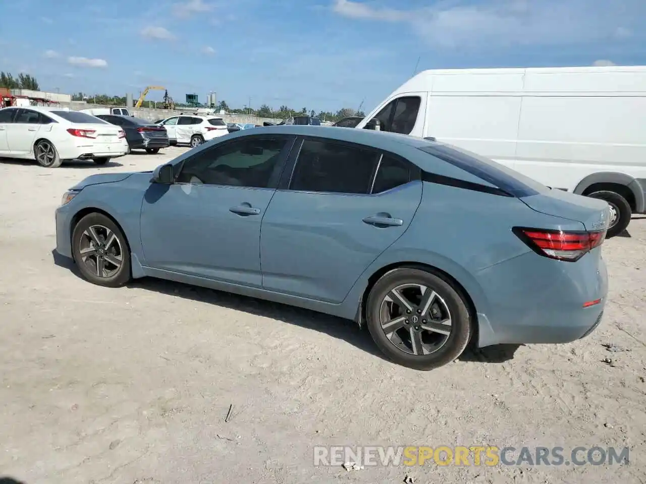 2 Photograph of a damaged car 3N1AB8CV5SY212635 NISSAN SENTRA 2025