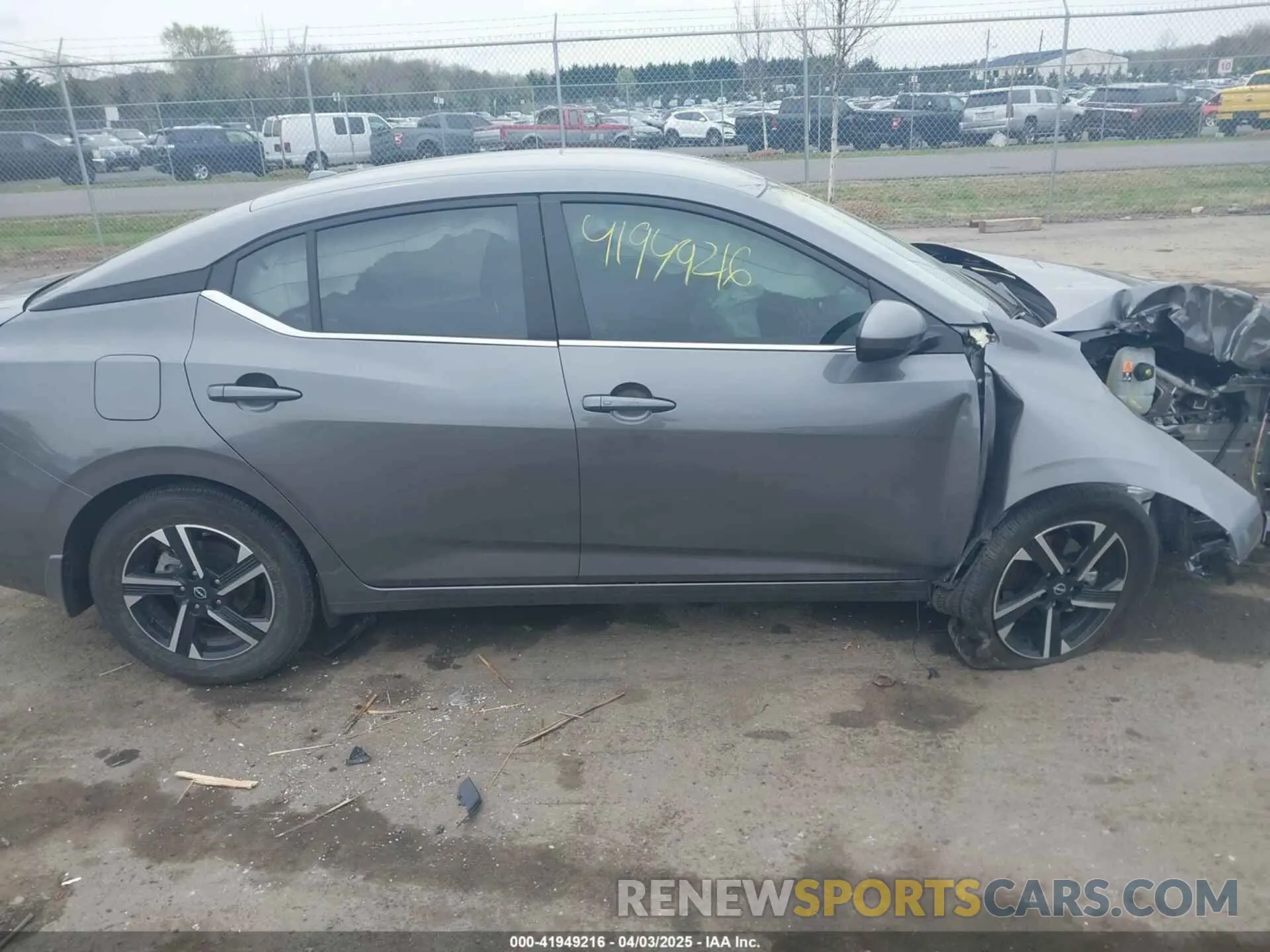 13 Photograph of a damaged car 3N1AB8CV5SY230200 NISSAN SENTRA 2025