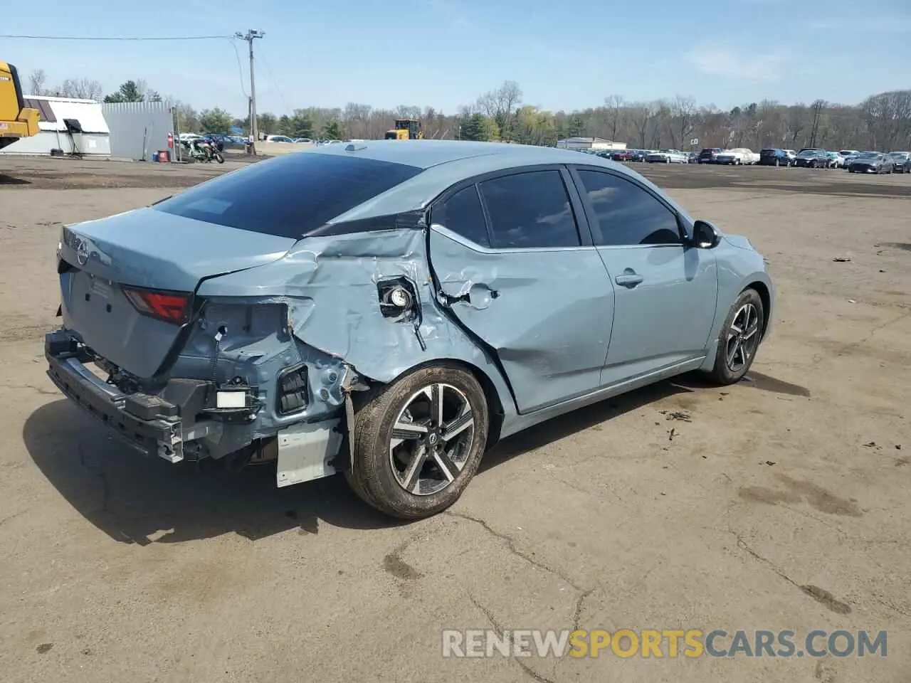 3 Photograph of a damaged car 3N1AB8CV5SY241388 NISSAN SENTRA 2025