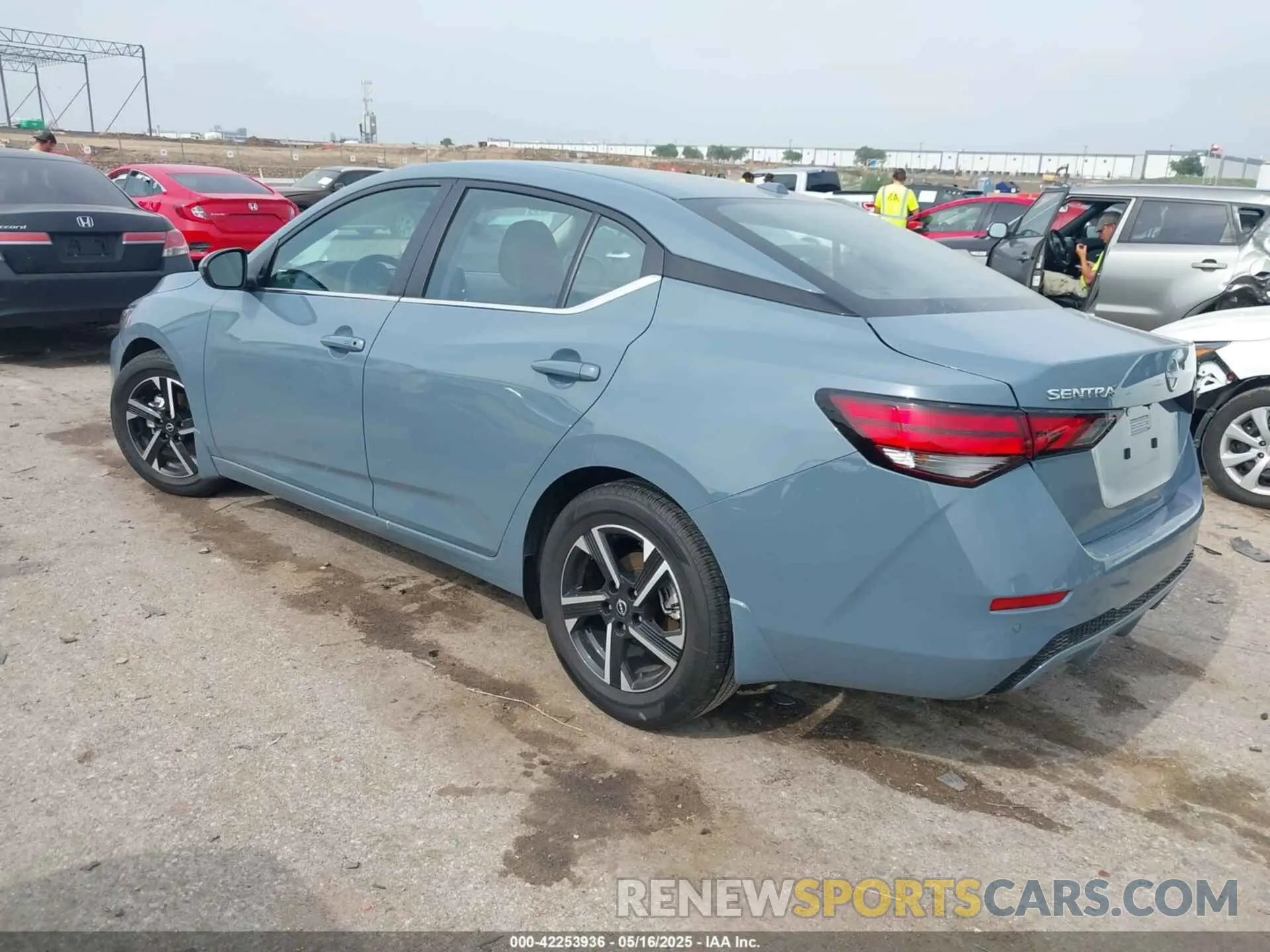 3 Photograph of a damaged car 3N1AB8CV5SY242072 NISSAN SENTRA 2025