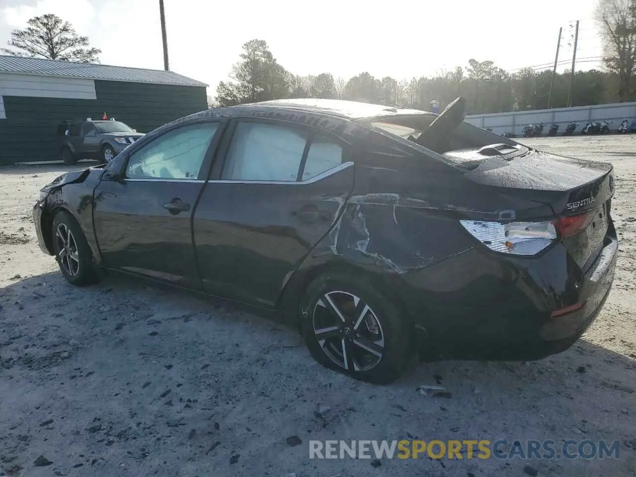 2 Photograph of a damaged car 3N1AB8CV5SY245568 NISSAN SENTRA 2025