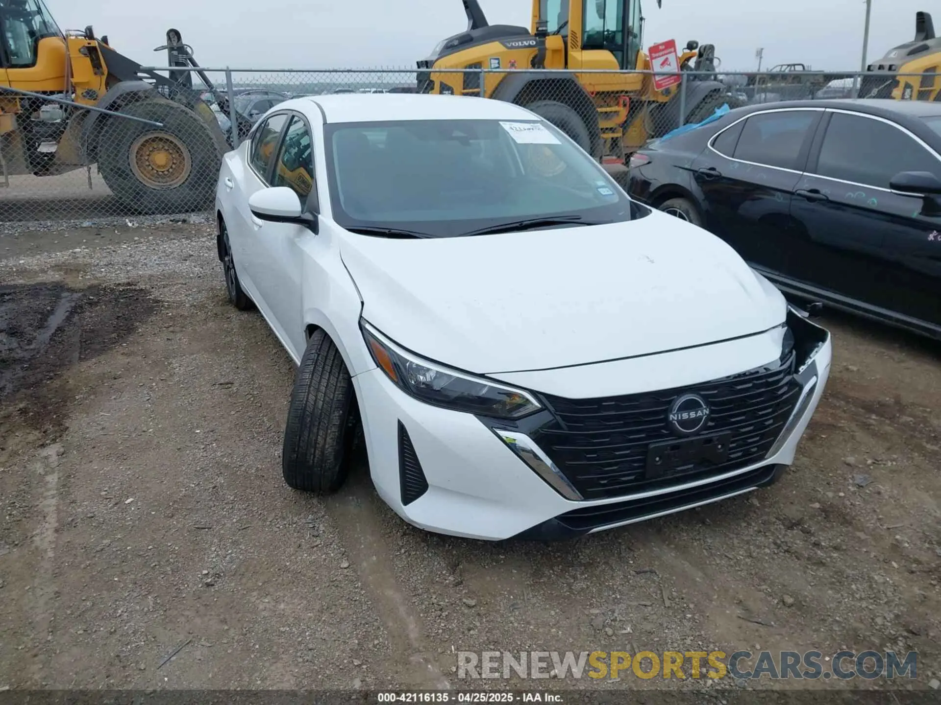 1 Photograph of a damaged car 3N1AB8CV5SY275072 NISSAN SENTRA 2025