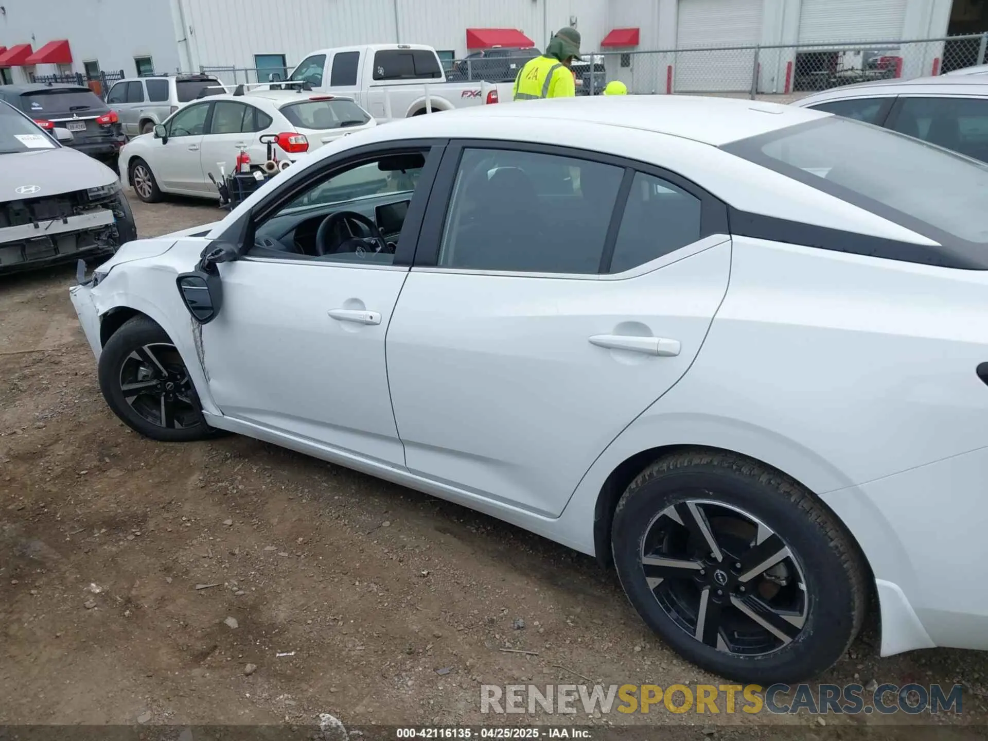 14 Photograph of a damaged car 3N1AB8CV5SY275072 NISSAN SENTRA 2025