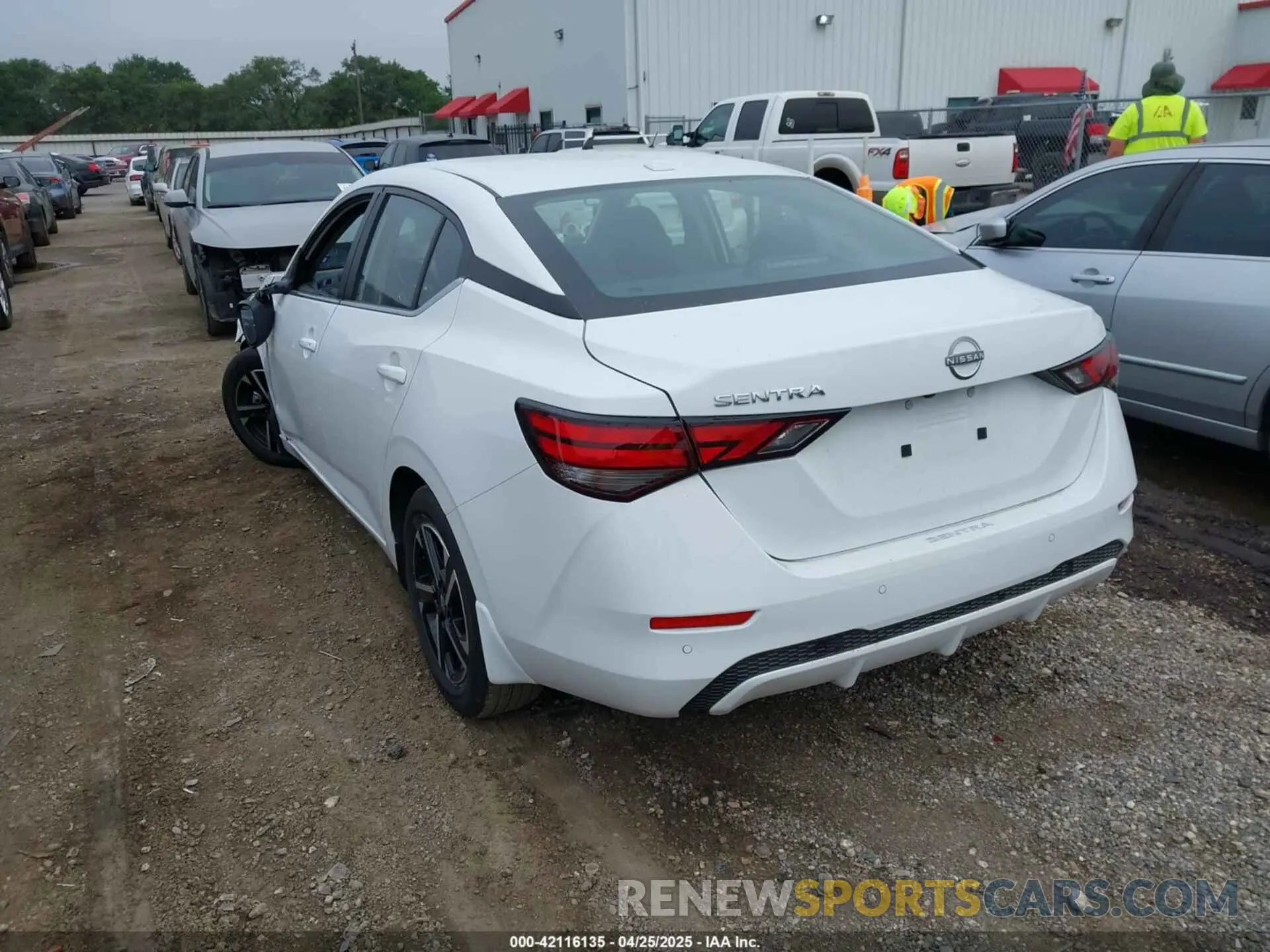 3 Photograph of a damaged car 3N1AB8CV5SY275072 NISSAN SENTRA 2025