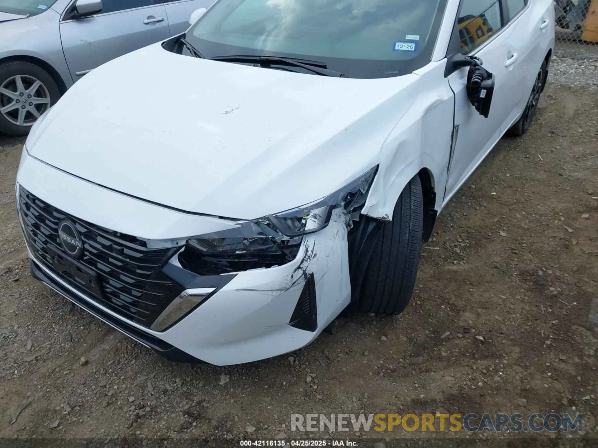6 Photograph of a damaged car 3N1AB8CV5SY275072 NISSAN SENTRA 2025