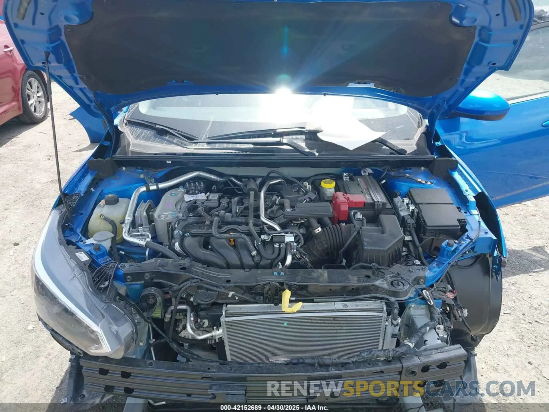 10 Photograph of a damaged car 3N1AB8CV5SY278246 NISSAN SENTRA 2025