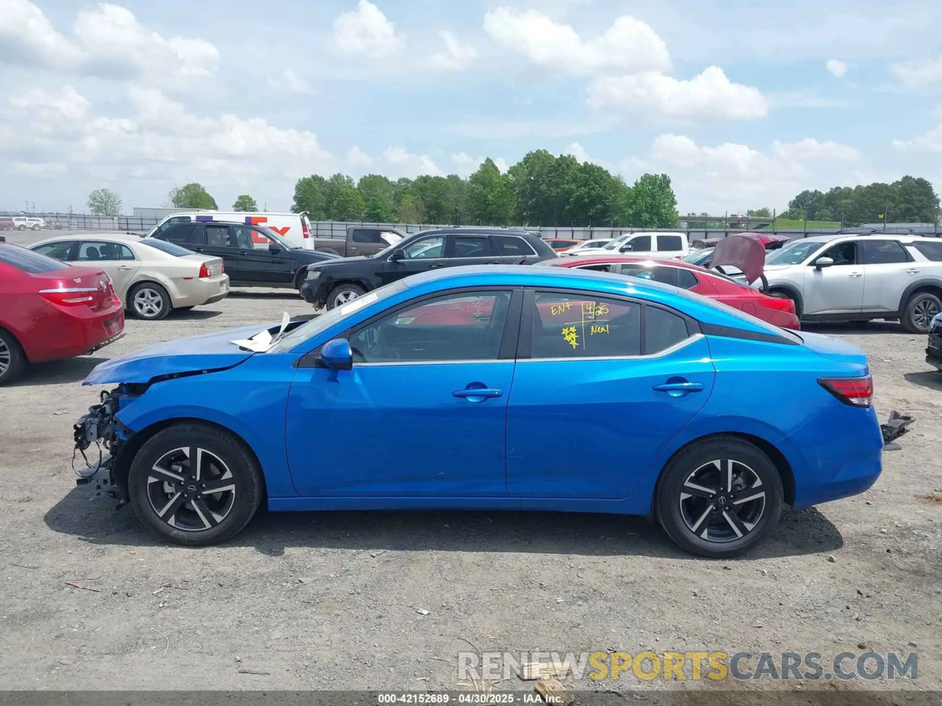 15 Photograph of a damaged car 3N1AB8CV5SY278246 NISSAN SENTRA 2025