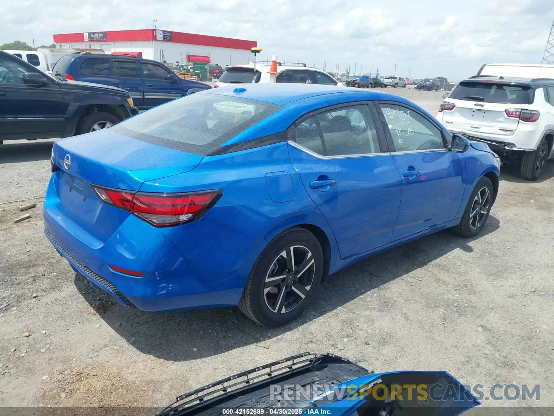 4 Photograph of a damaged car 3N1AB8CV5SY278246 NISSAN SENTRA 2025