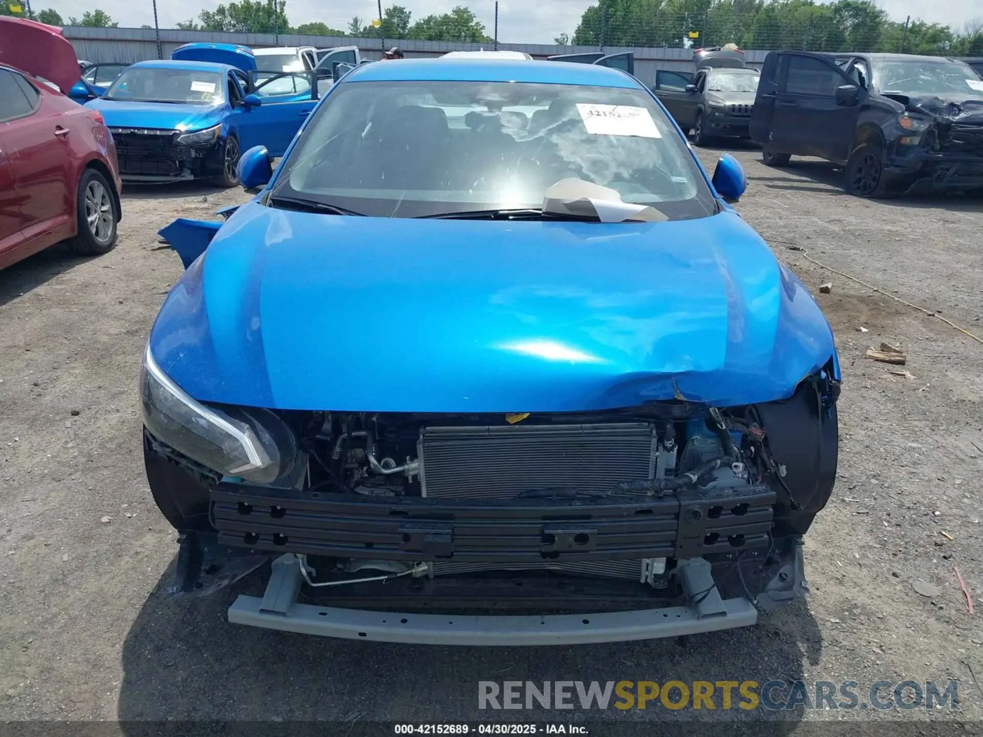 6 Photograph of a damaged car 3N1AB8CV5SY278246 NISSAN SENTRA 2025