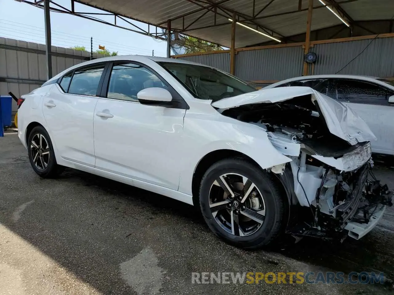 4 Photograph of a damaged car 3N1AB8CV5SY287819 NISSAN SENTRA 2025