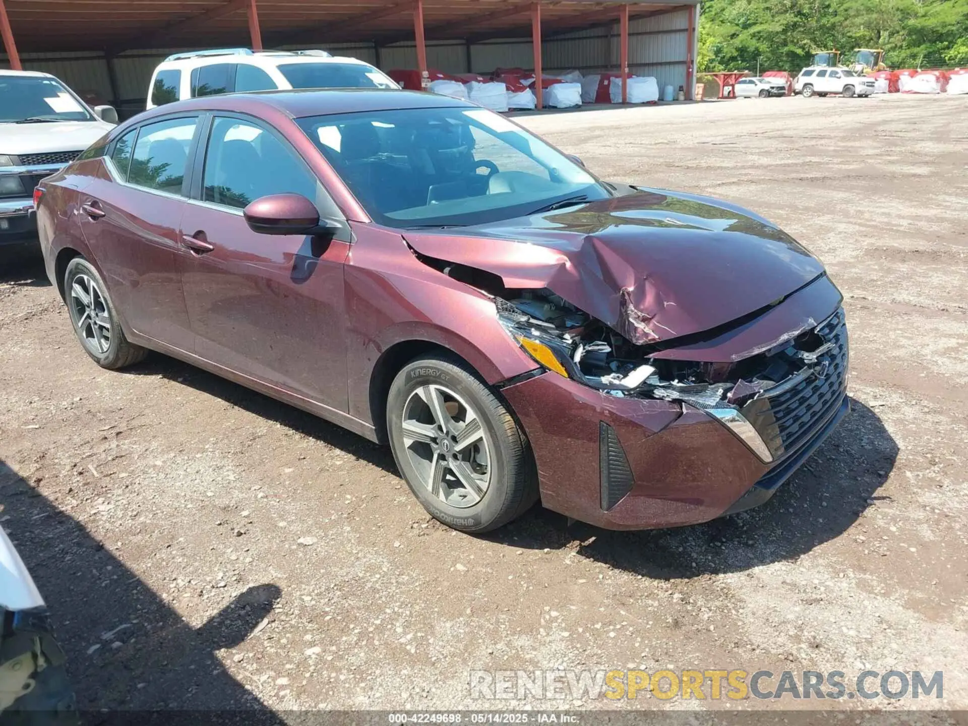 1 Photograph of a damaged car 3N1AB8CV5SY294902 NISSAN SENTRA 2025