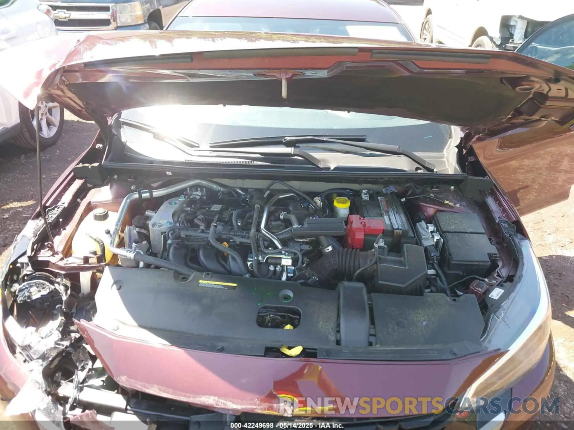 10 Photograph of a damaged car 3N1AB8CV5SY294902 NISSAN SENTRA 2025