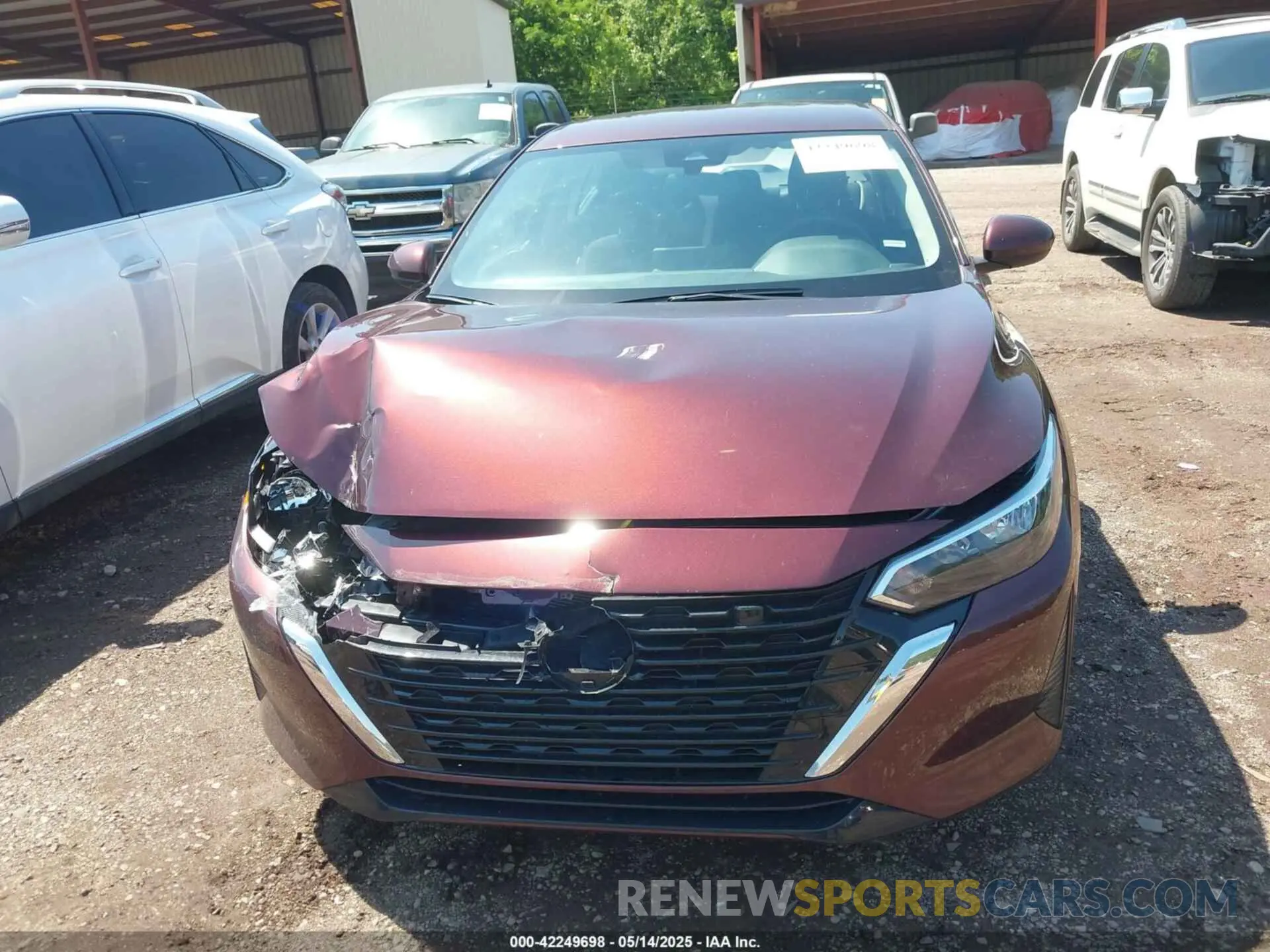 12 Photograph of a damaged car 3N1AB8CV5SY294902 NISSAN SENTRA 2025