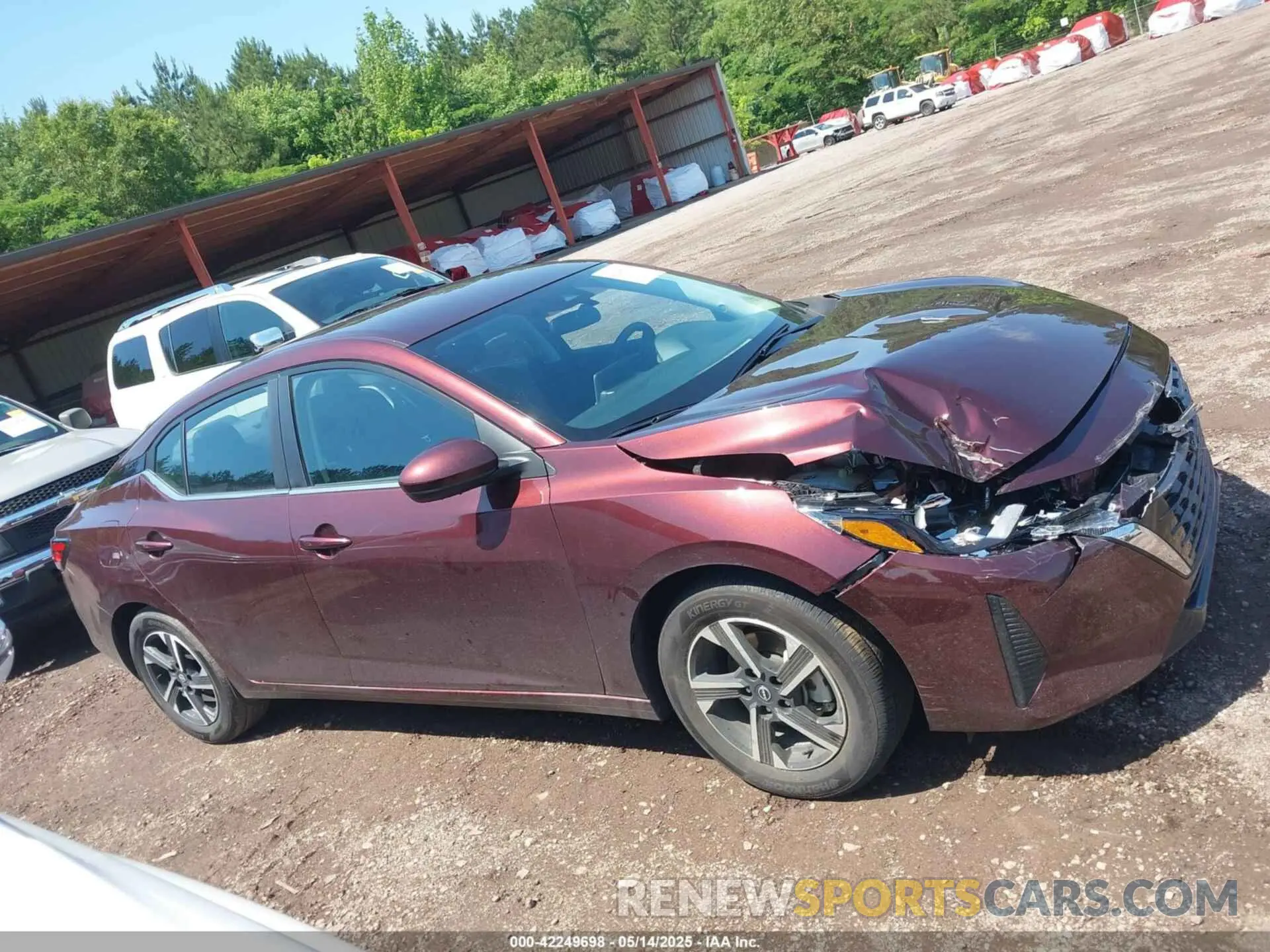 13 Photograph of a damaged car 3N1AB8CV5SY294902 NISSAN SENTRA 2025