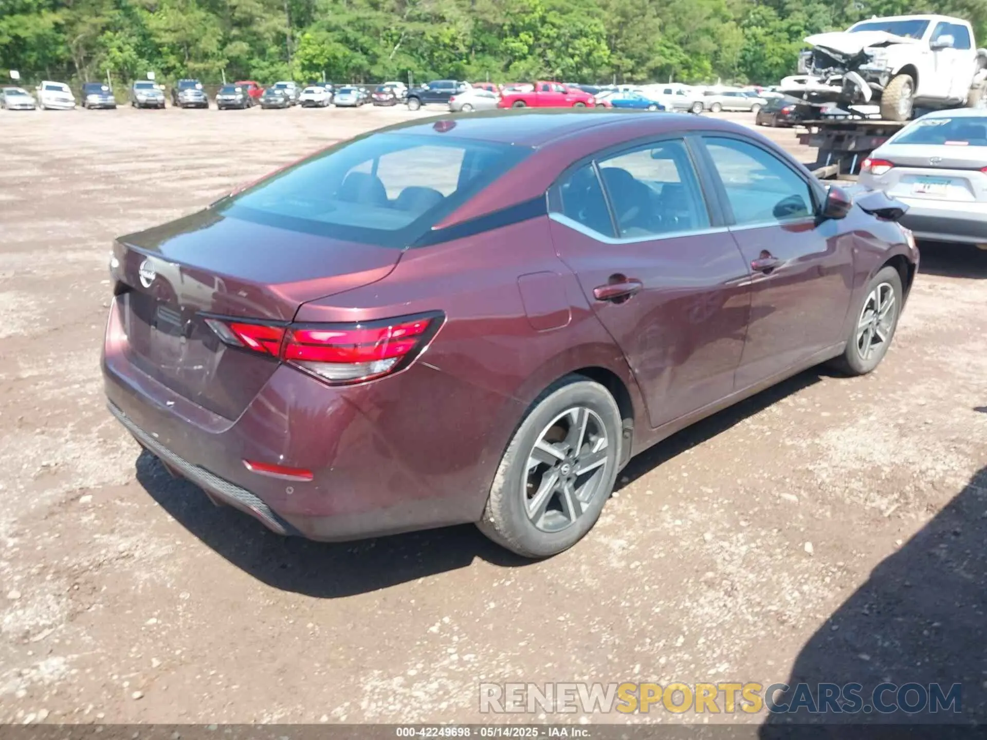 4 Photograph of a damaged car 3N1AB8CV5SY294902 NISSAN SENTRA 2025