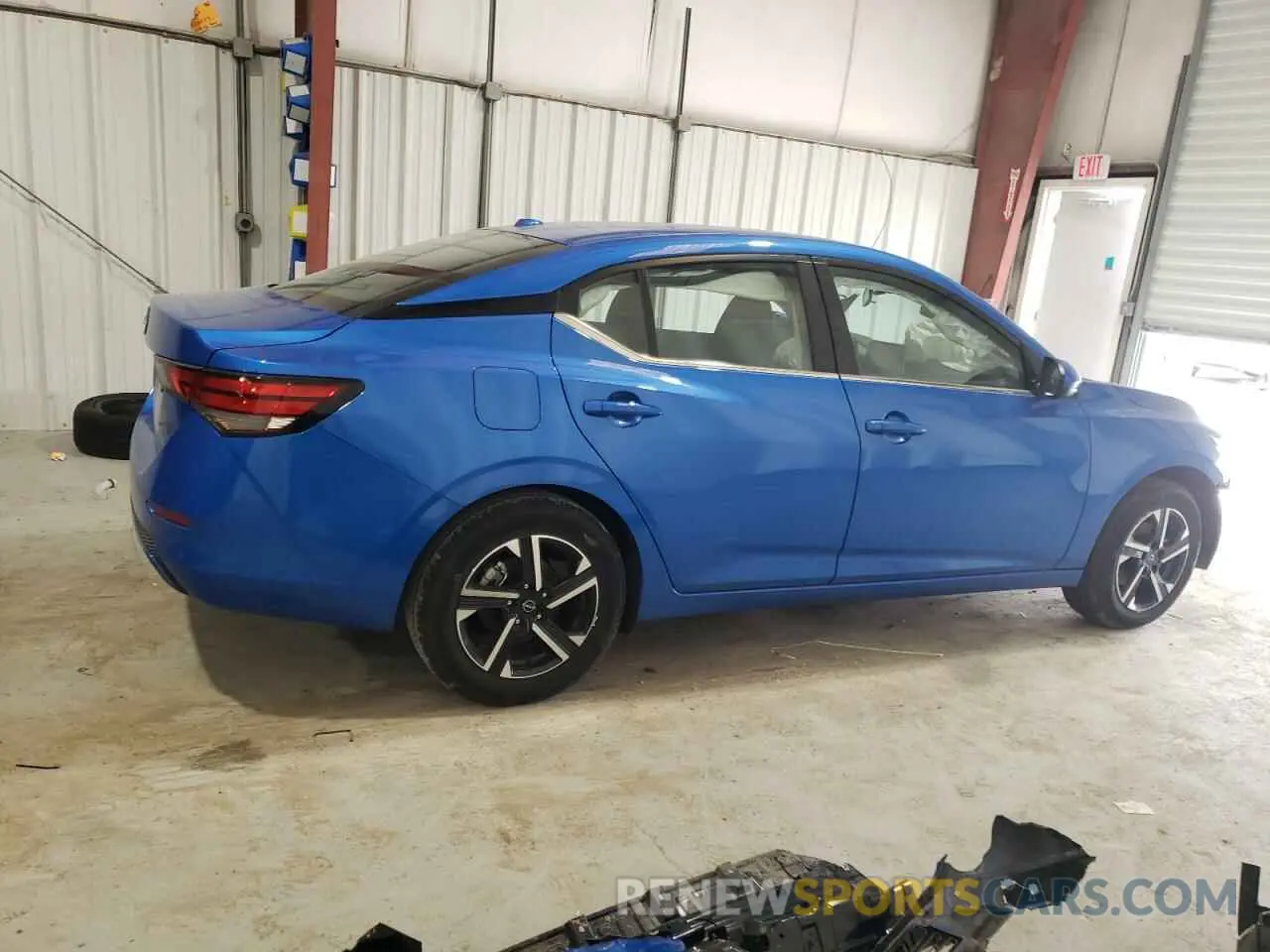 3 Photograph of a damaged car 3N1AB8CV5SY298819 NISSAN SENTRA 2025