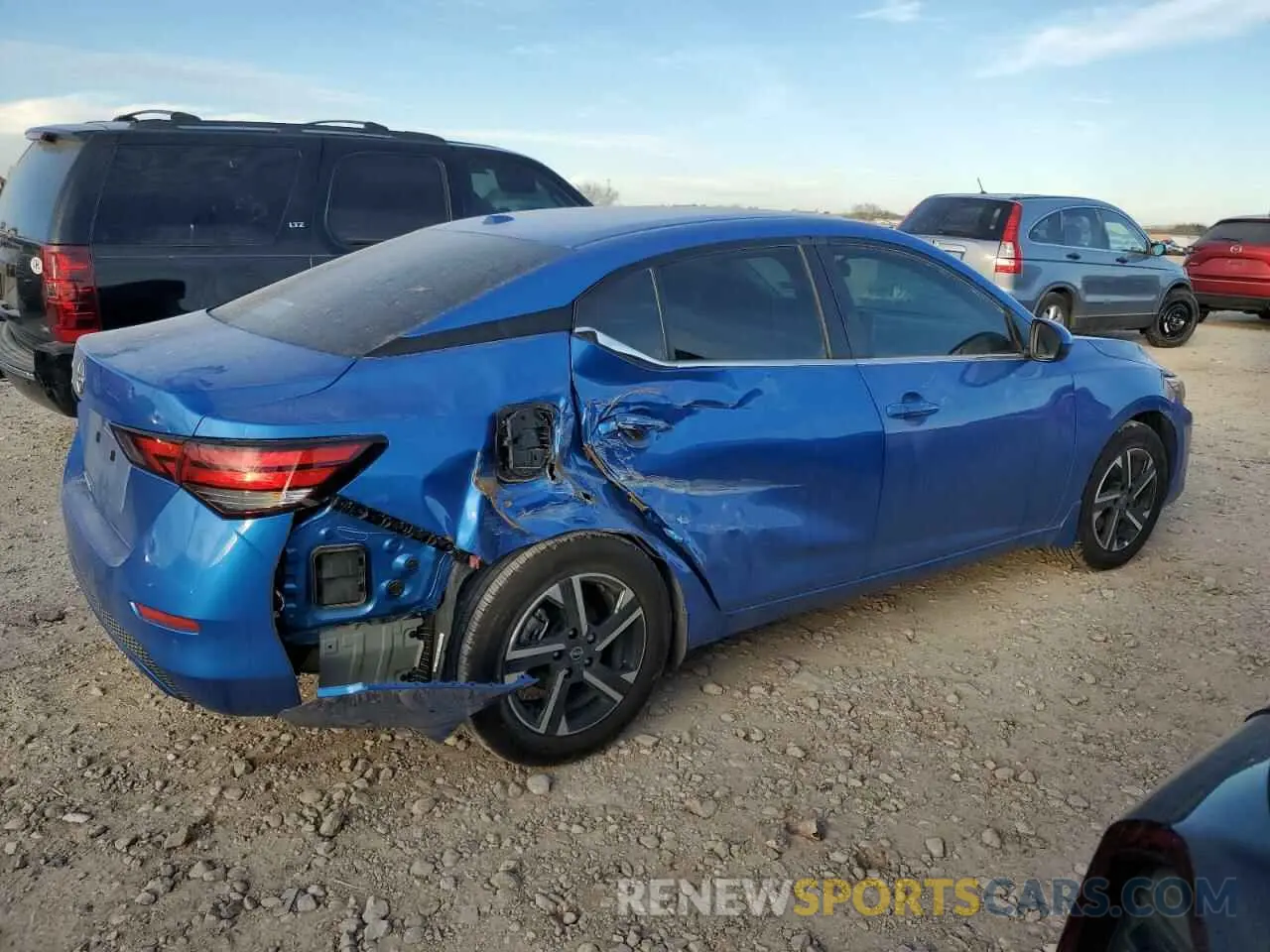 3 Photograph of a damaged car 3N1AB8CV6SY205239 NISSAN SENTRA 2025