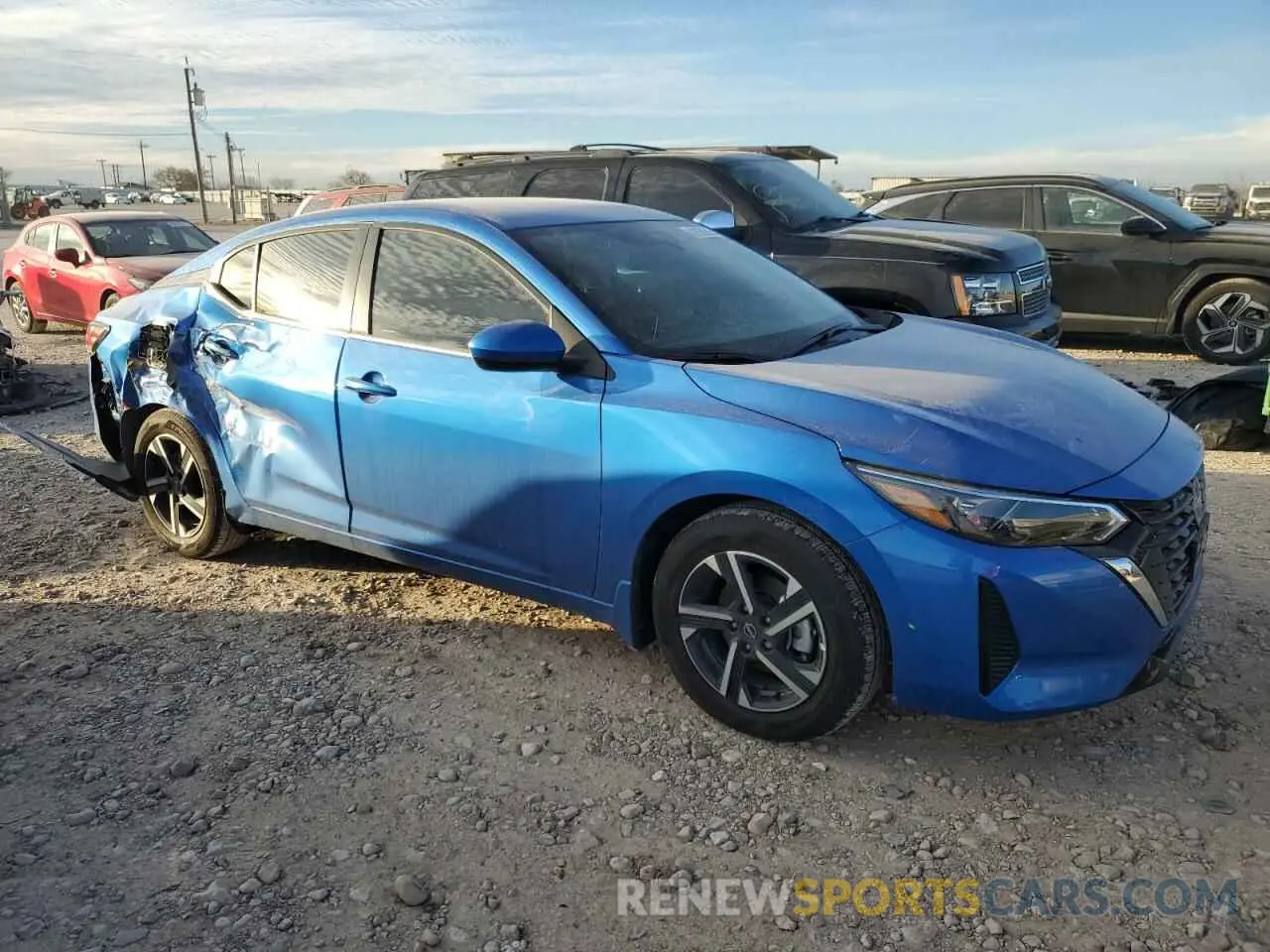 4 Photograph of a damaged car 3N1AB8CV6SY205239 NISSAN SENTRA 2025