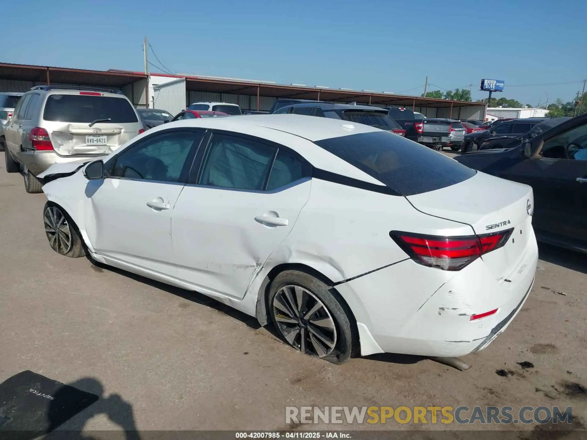 3 Photograph of a damaged car 3N1AB8CV6SY215849 NISSAN SENTRA 2025