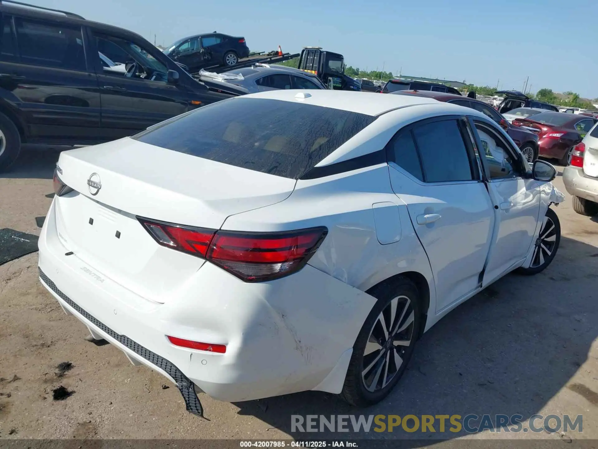4 Photograph of a damaged car 3N1AB8CV6SY215849 NISSAN SENTRA 2025
