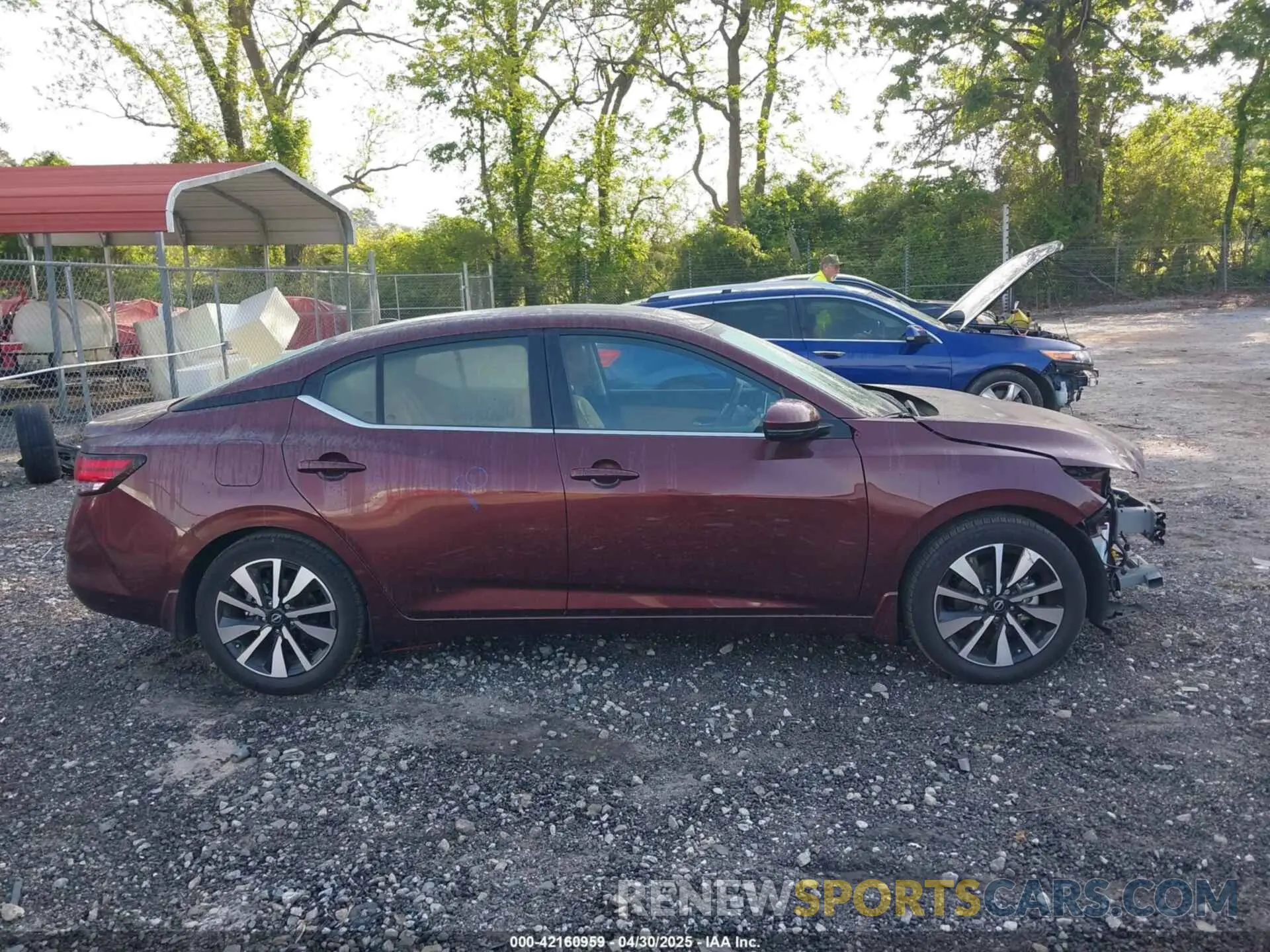 13 Photograph of a damaged car 3N1AB8CV6SY222266 NISSAN SENTRA 2025