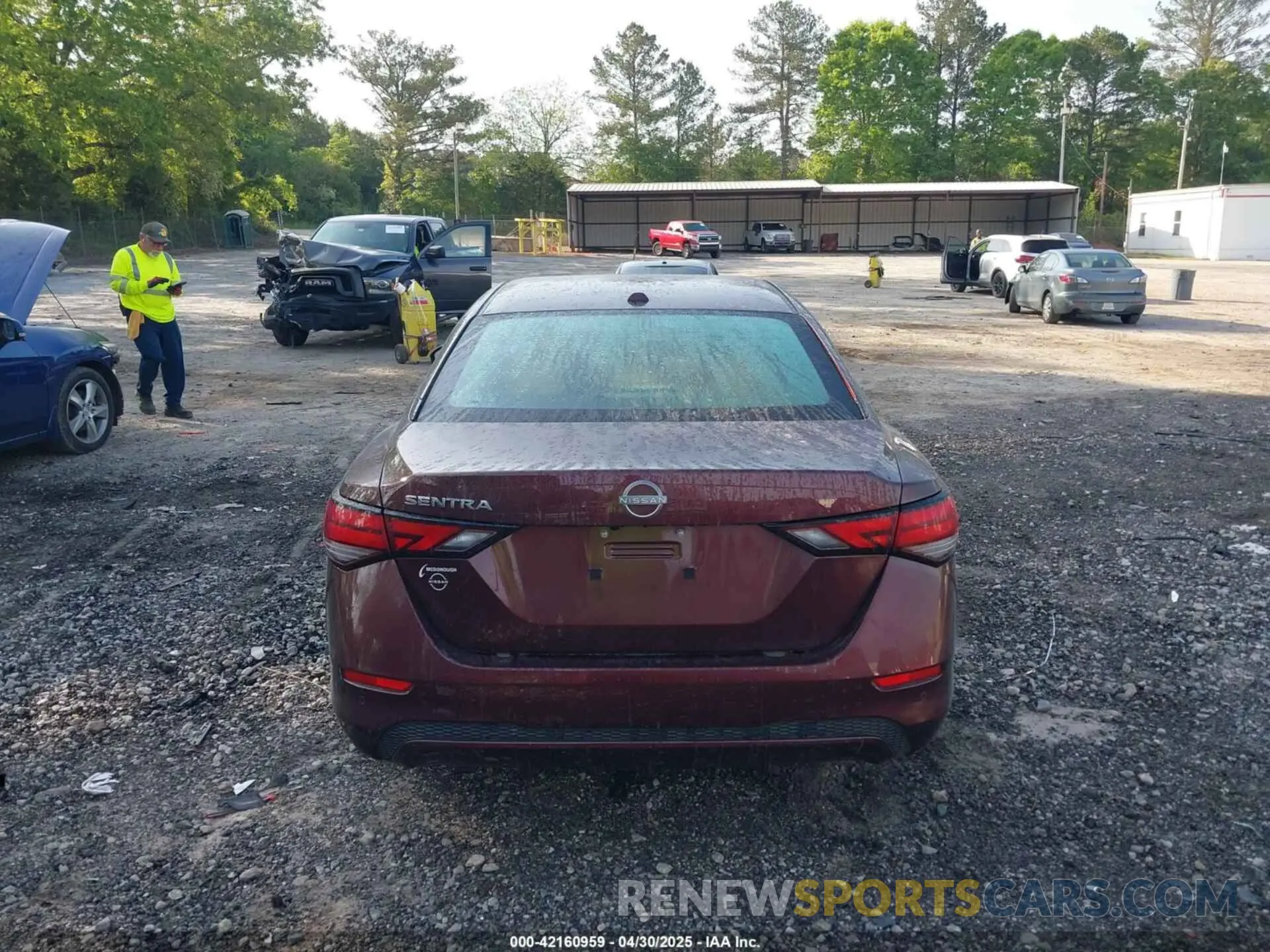 16 Photograph of a damaged car 3N1AB8CV6SY222266 NISSAN SENTRA 2025