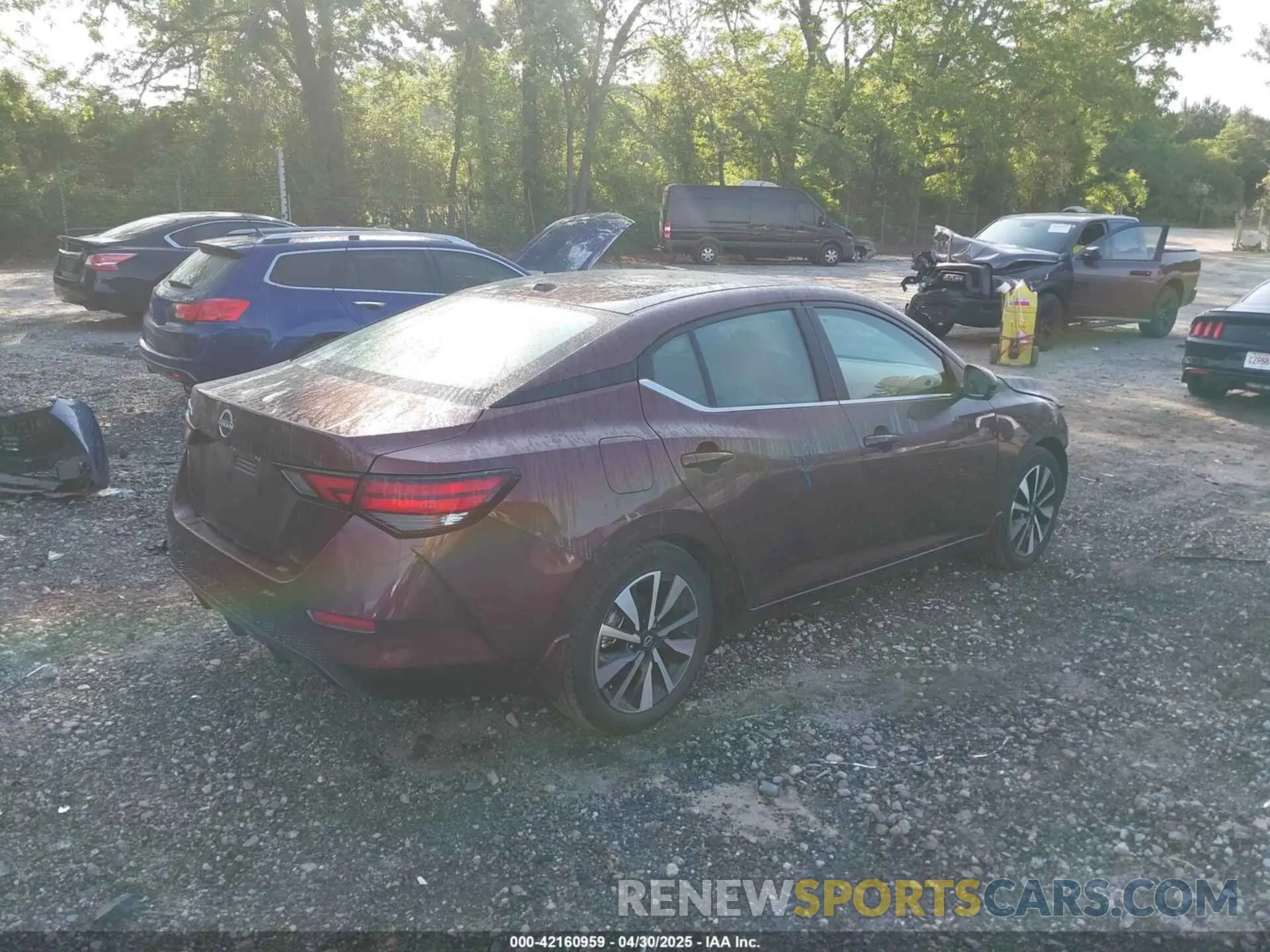 4 Photograph of a damaged car 3N1AB8CV6SY222266 NISSAN SENTRA 2025