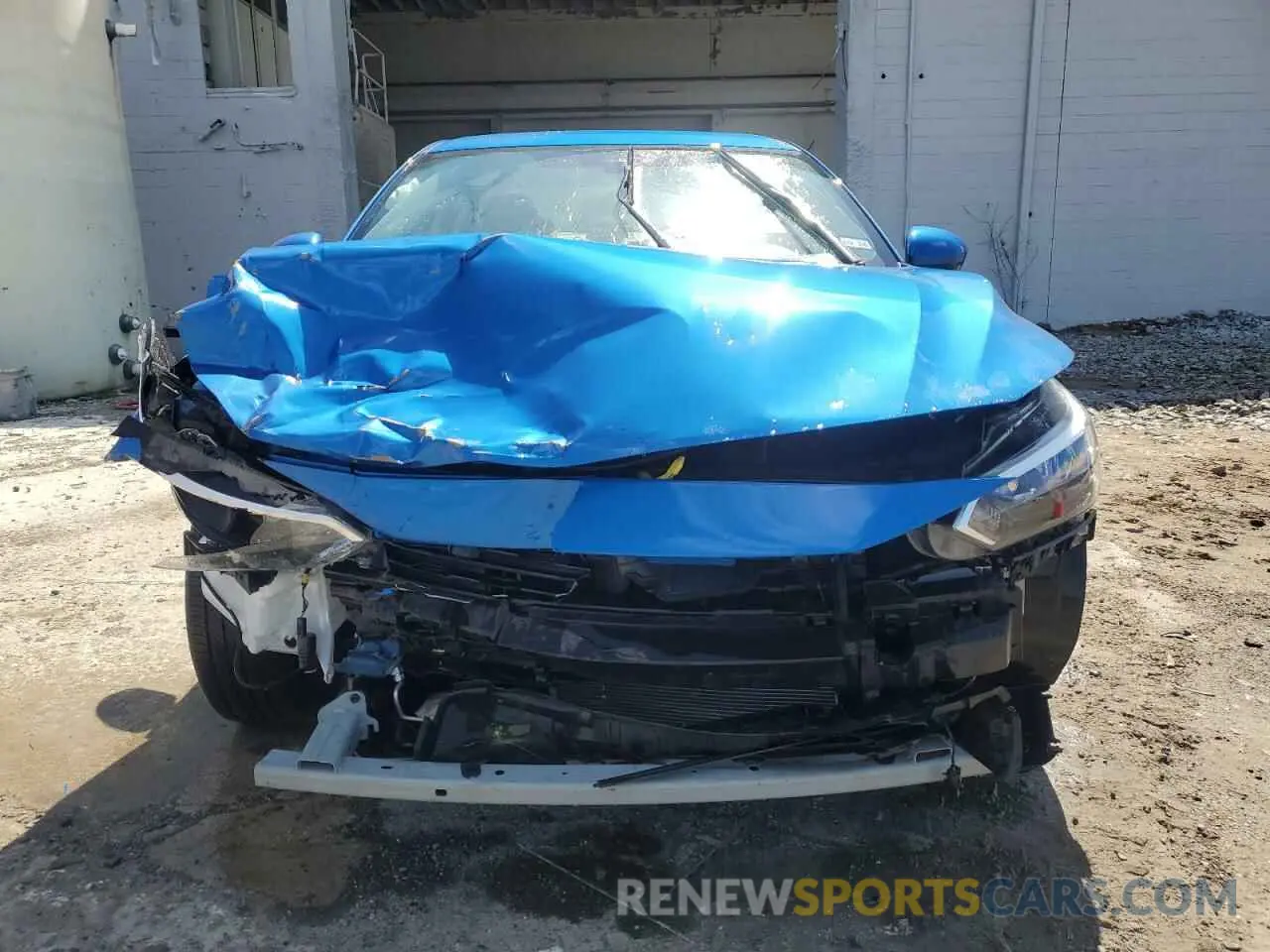 5 Photograph of a damaged car 3N1AB8CV6SY226690 NISSAN SENTRA 2025