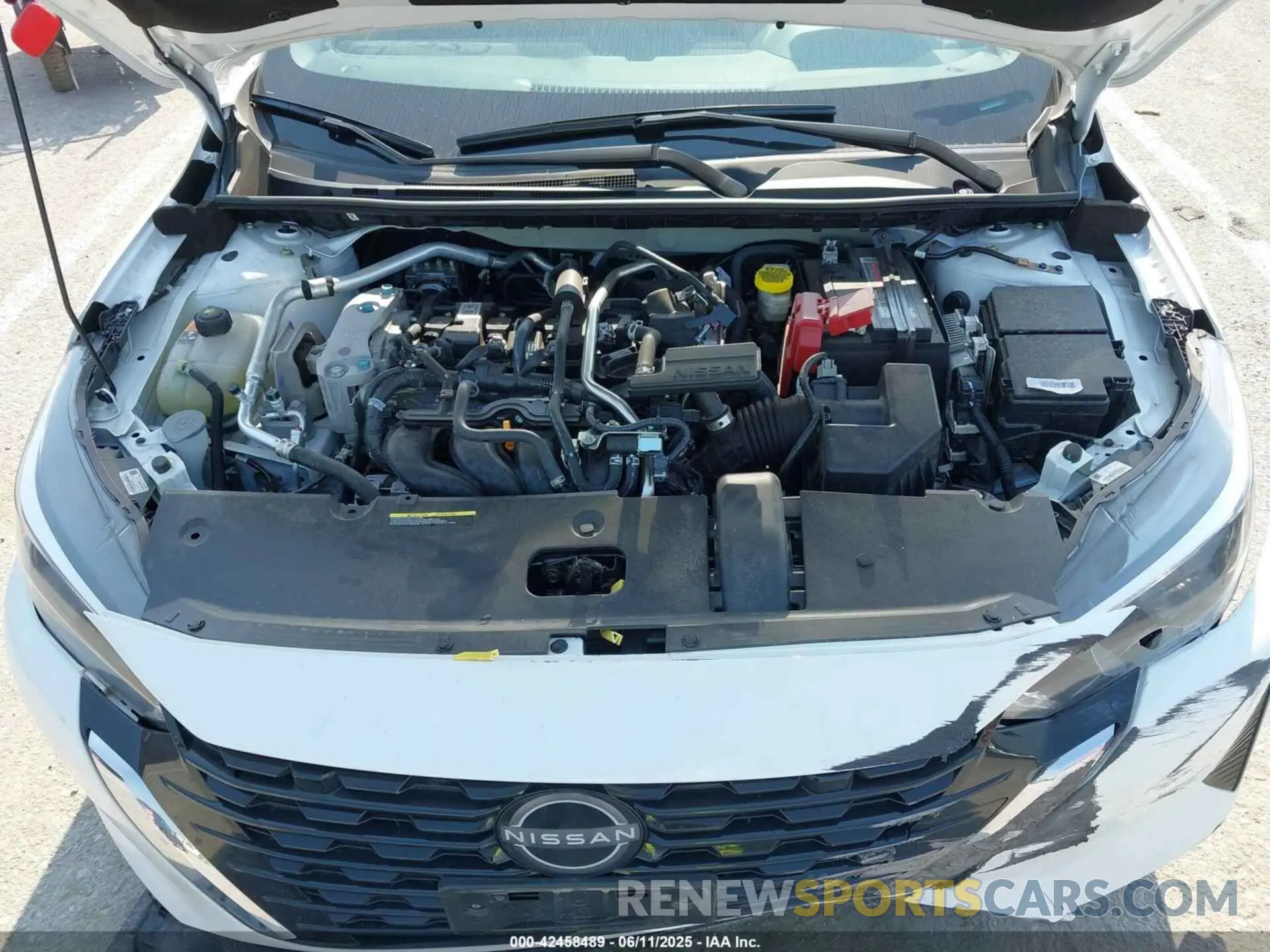 10 Photograph of a damaged car 3N1AB8CV6SY236720 NISSAN SENTRA 2025