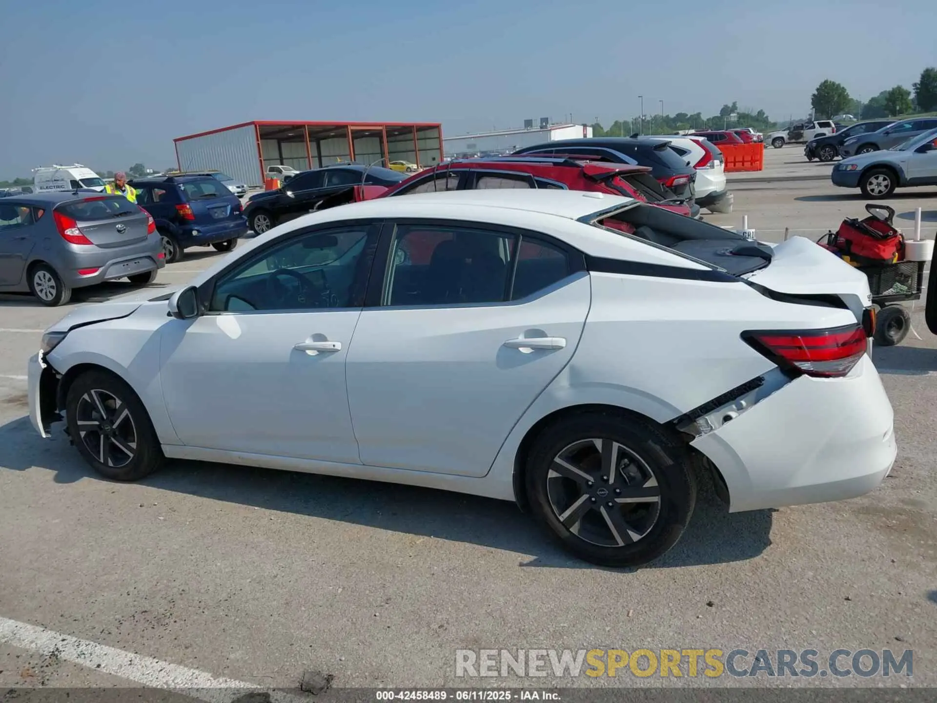 13 Photograph of a damaged car 3N1AB8CV6SY236720 NISSAN SENTRA 2025