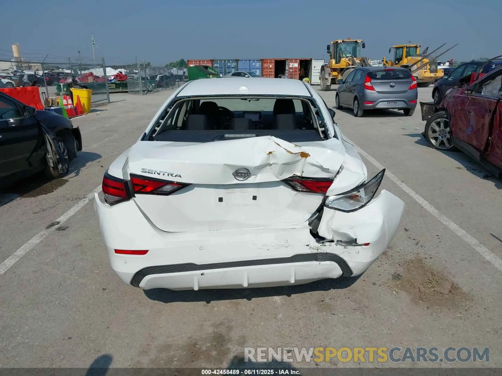 15 Photograph of a damaged car 3N1AB8CV6SY236720 NISSAN SENTRA 2025