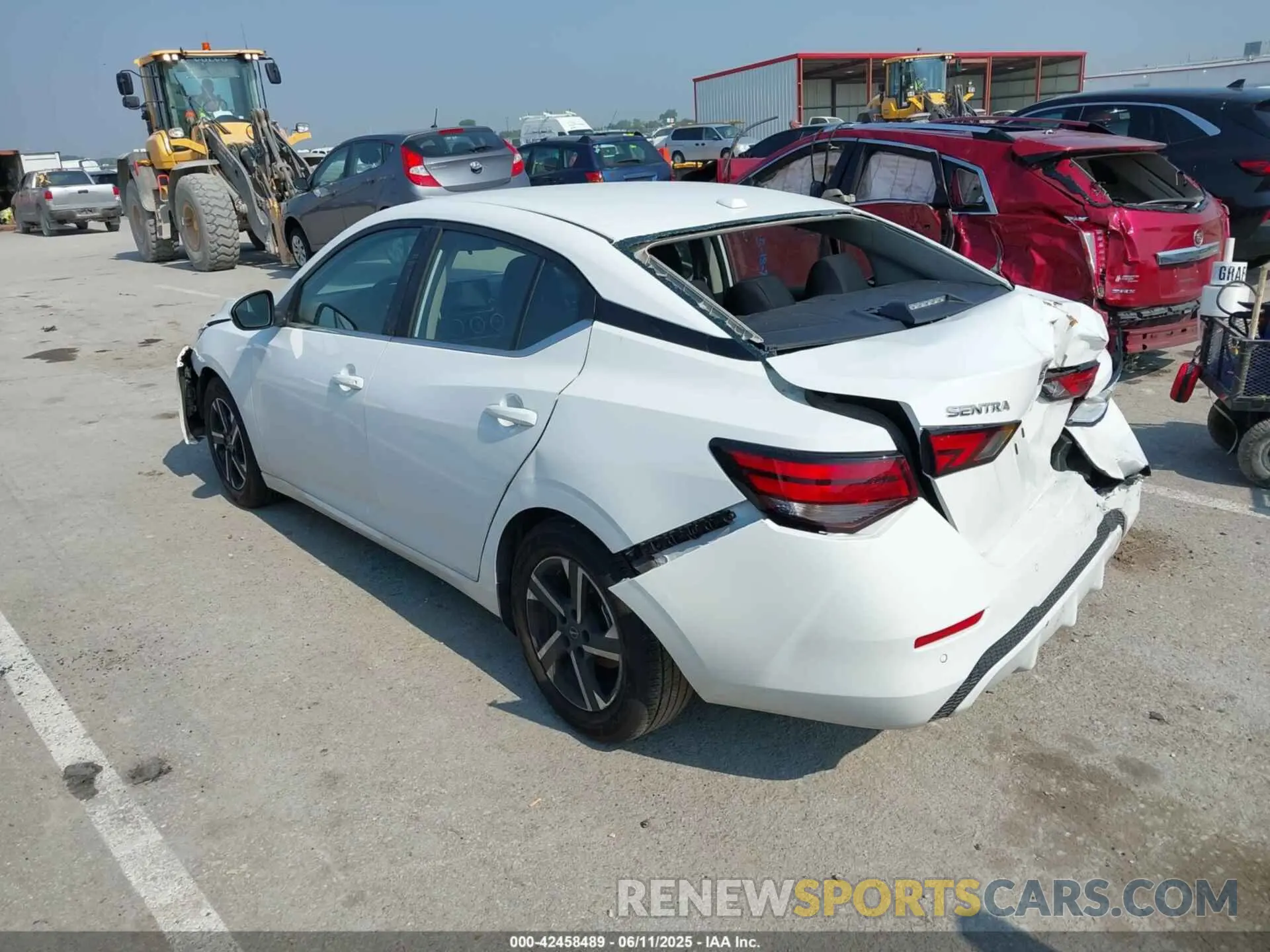 3 Photograph of a damaged car 3N1AB8CV6SY236720 NISSAN SENTRA 2025