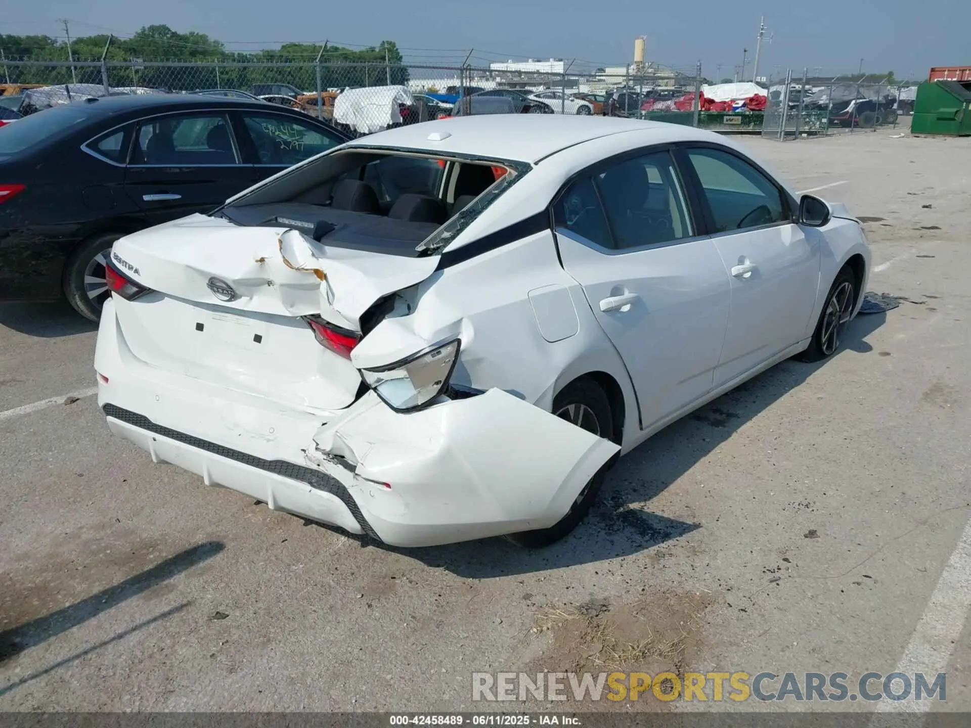 4 Photograph of a damaged car 3N1AB8CV6SY236720 NISSAN SENTRA 2025