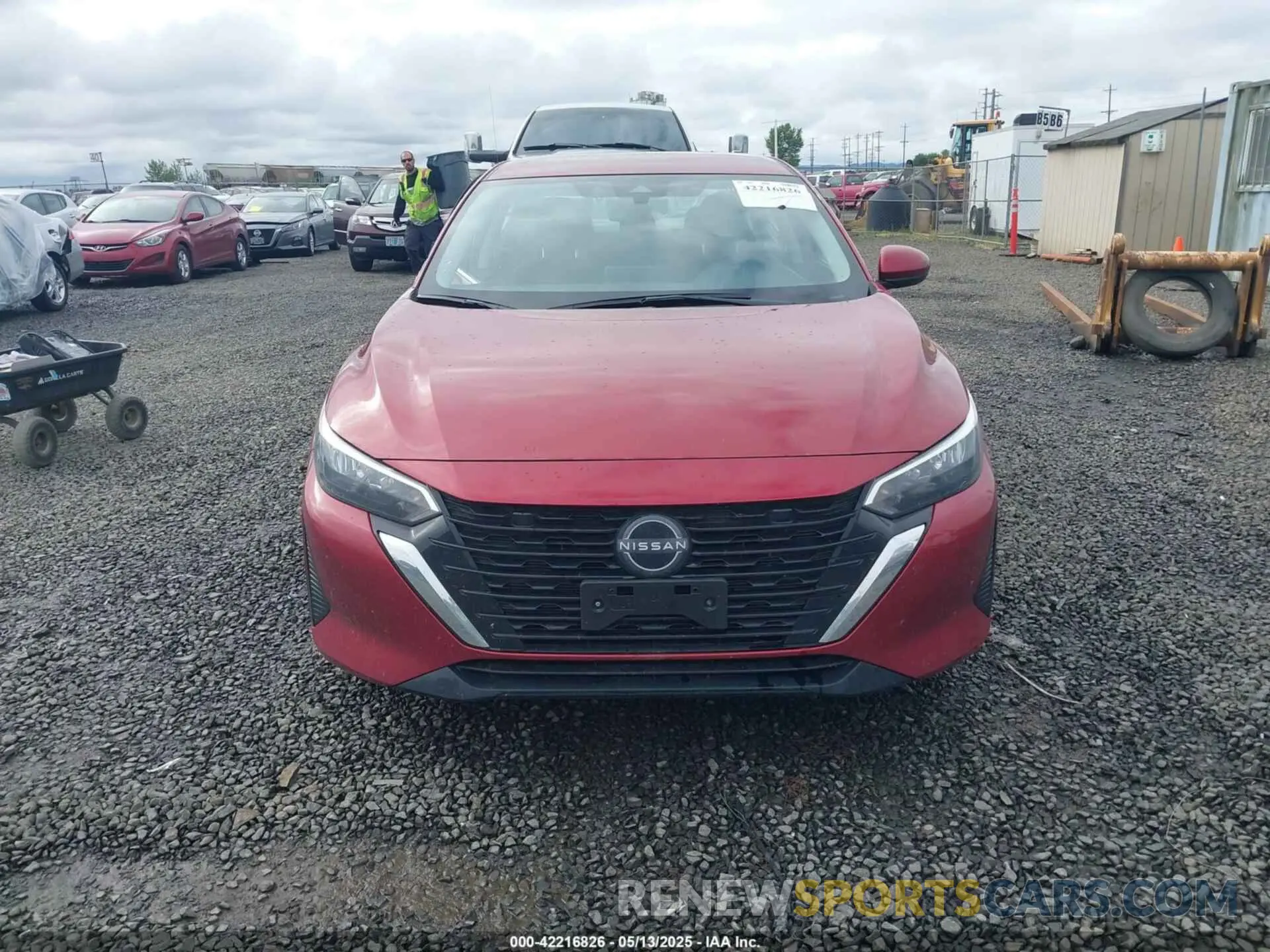 12 Photograph of a damaged car 3N1AB8CV6SY237978 NISSAN SENTRA 2025