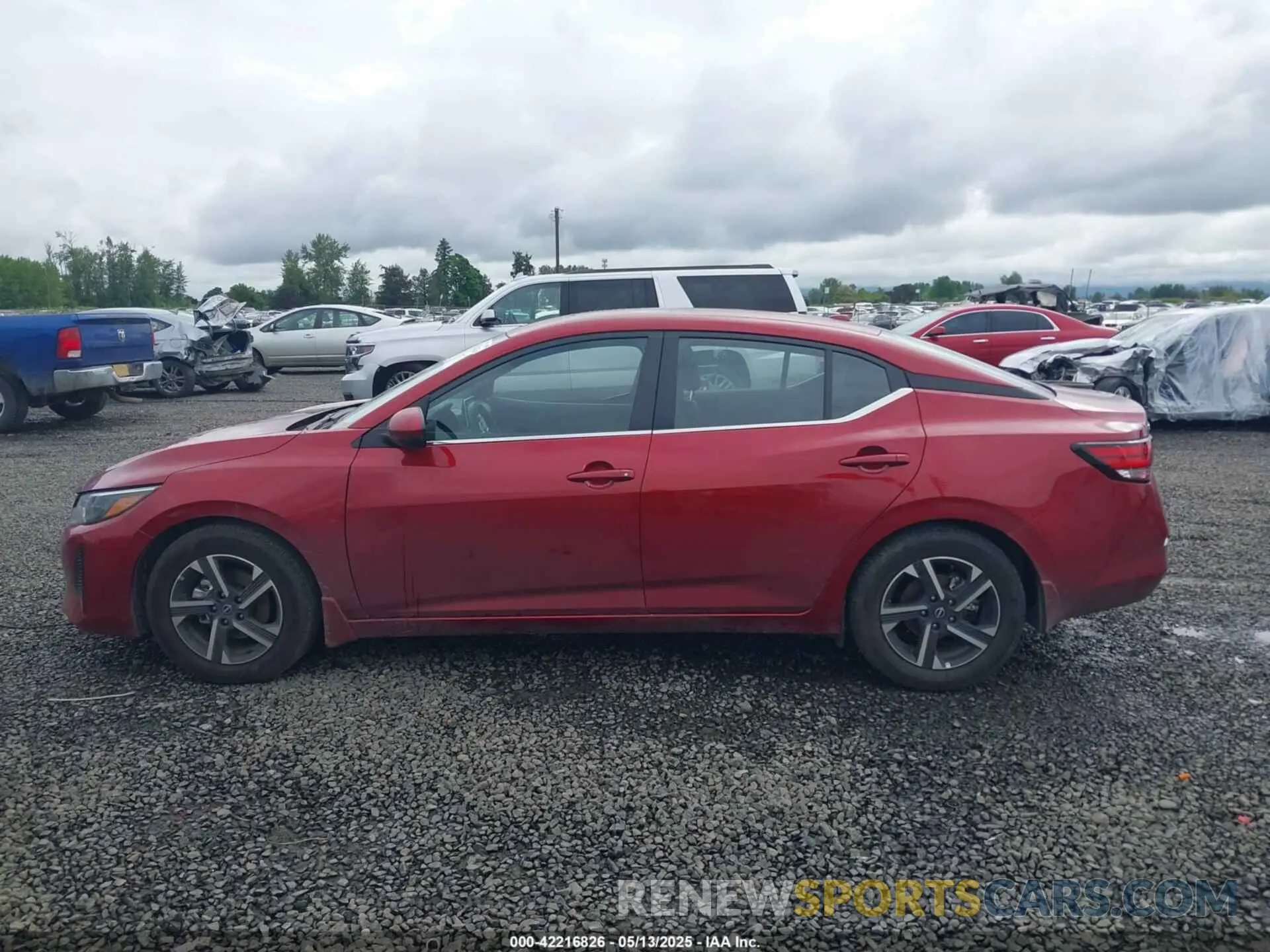 14 Photograph of a damaged car 3N1AB8CV6SY237978 NISSAN SENTRA 2025