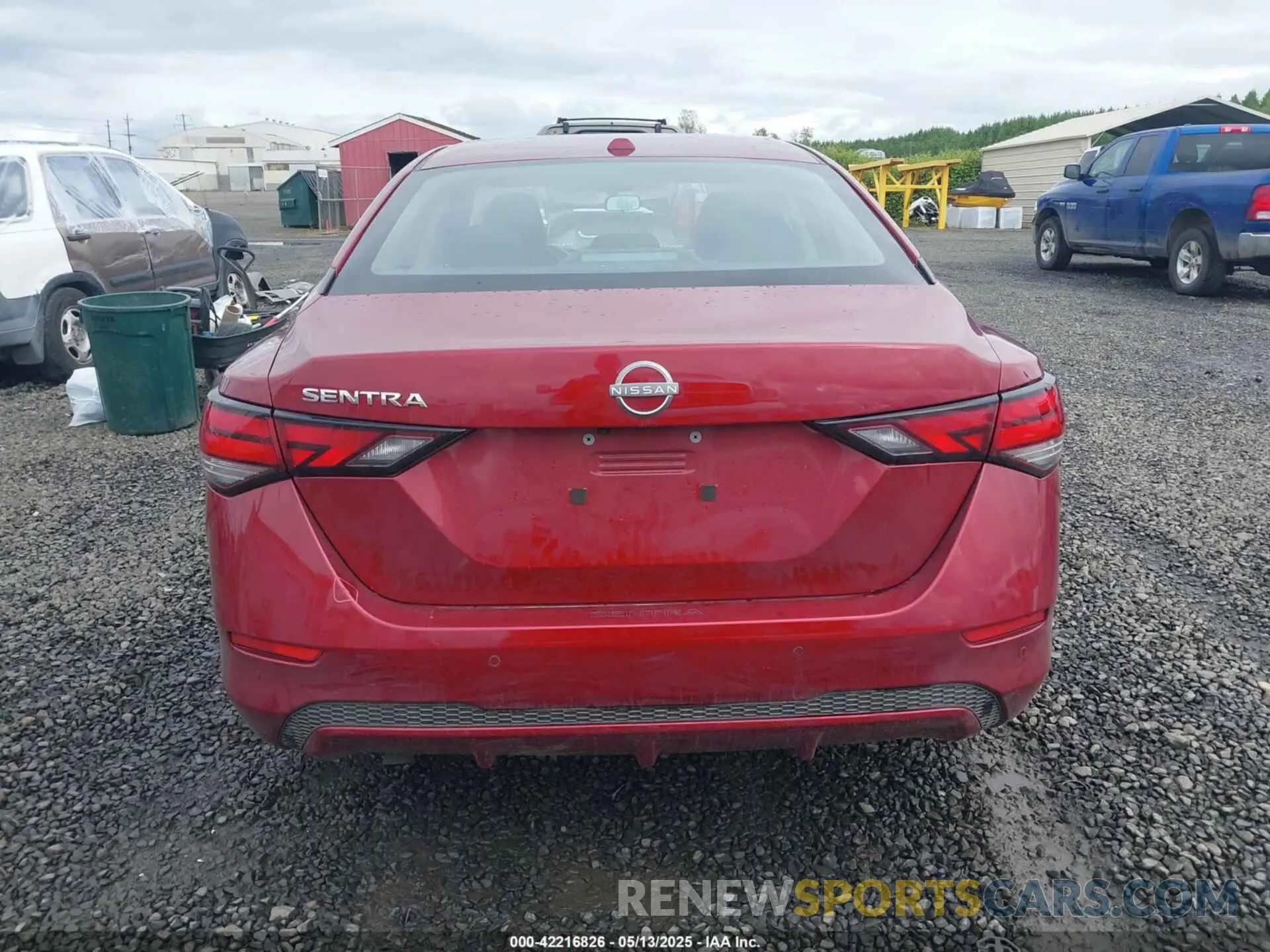 16 Photograph of a damaged car 3N1AB8CV6SY237978 NISSAN SENTRA 2025