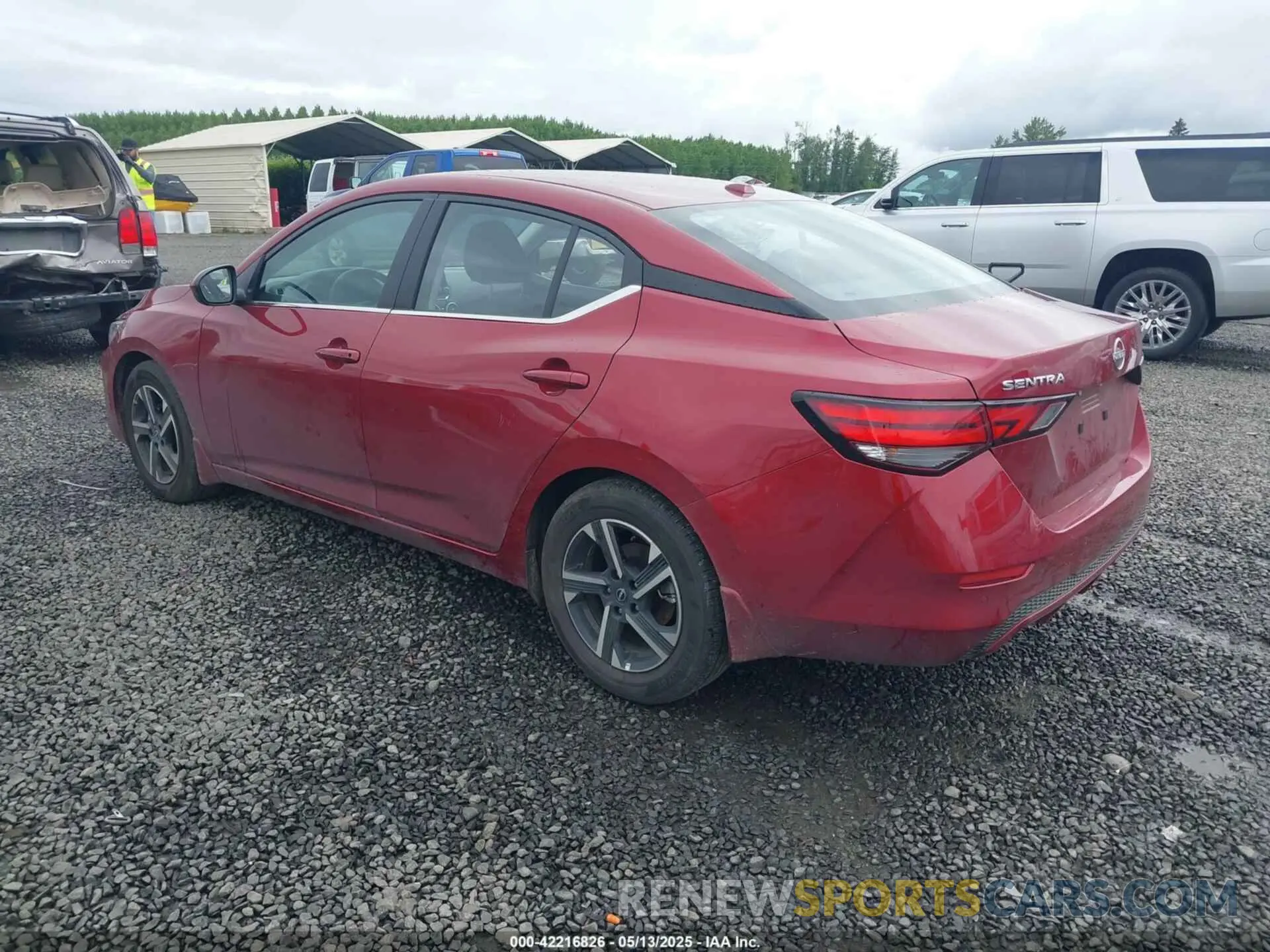 3 Photograph of a damaged car 3N1AB8CV6SY237978 NISSAN SENTRA 2025