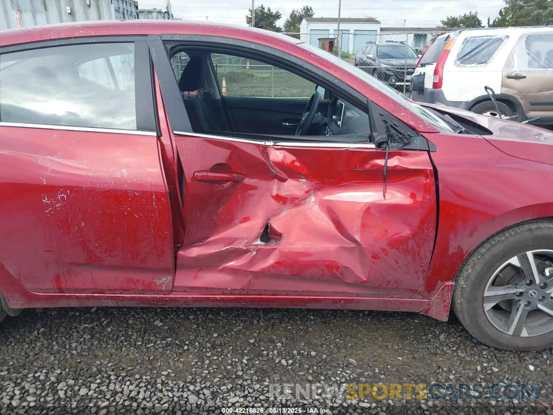 6 Photograph of a damaged car 3N1AB8CV6SY237978 NISSAN SENTRA 2025