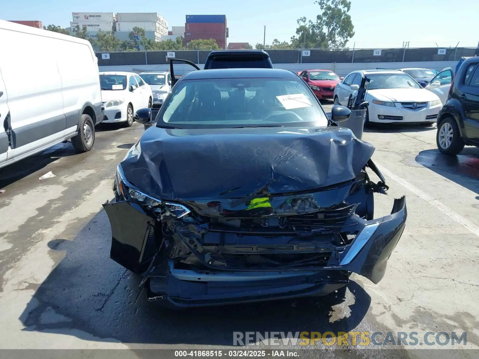 12 Photograph of a damaged car 3N1AB8CV6SY240847 NISSAN SENTRA 2025