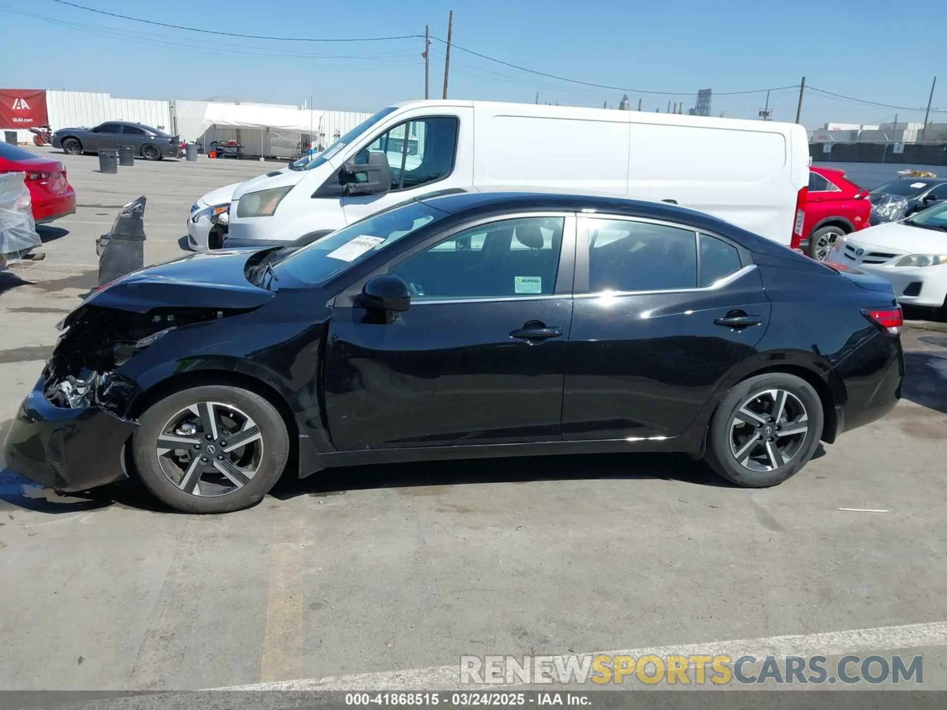 14 Photograph of a damaged car 3N1AB8CV6SY240847 NISSAN SENTRA 2025