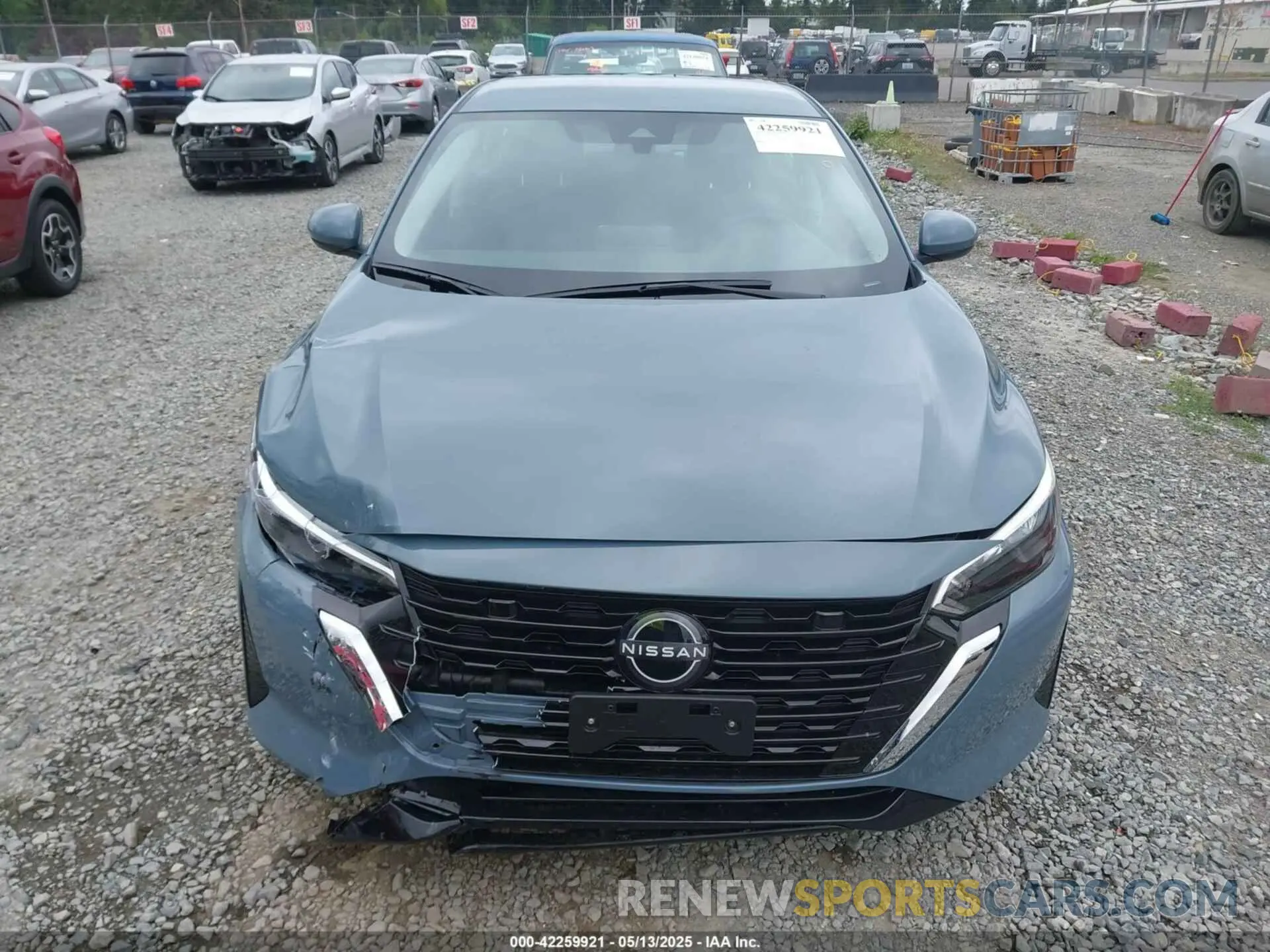 12 Photograph of a damaged car 3N1AB8CV6SY254487 NISSAN SENTRA 2025