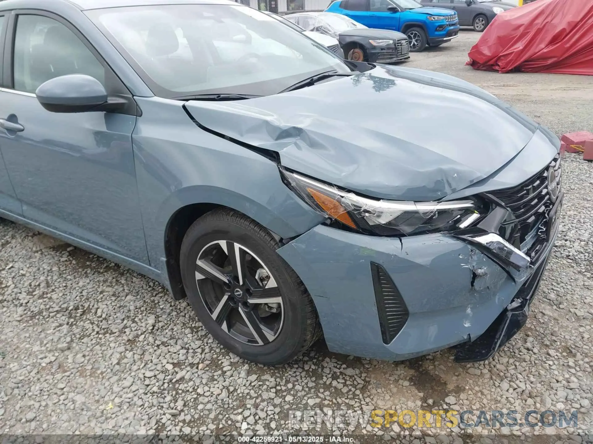6 Photograph of a damaged car 3N1AB8CV6SY254487 NISSAN SENTRA 2025