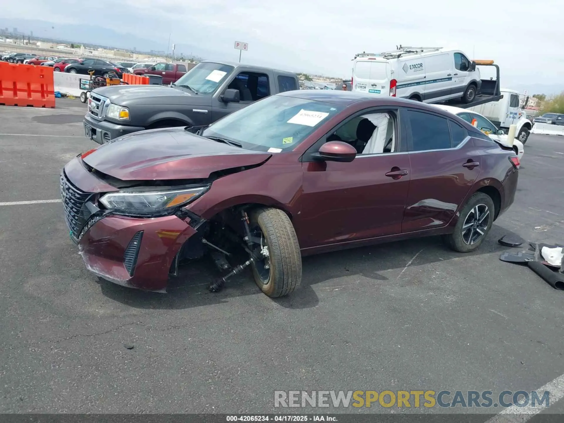 15 Photograph of a damaged car 3N1AB8CV6SY257986 NISSAN SENTRA 2025