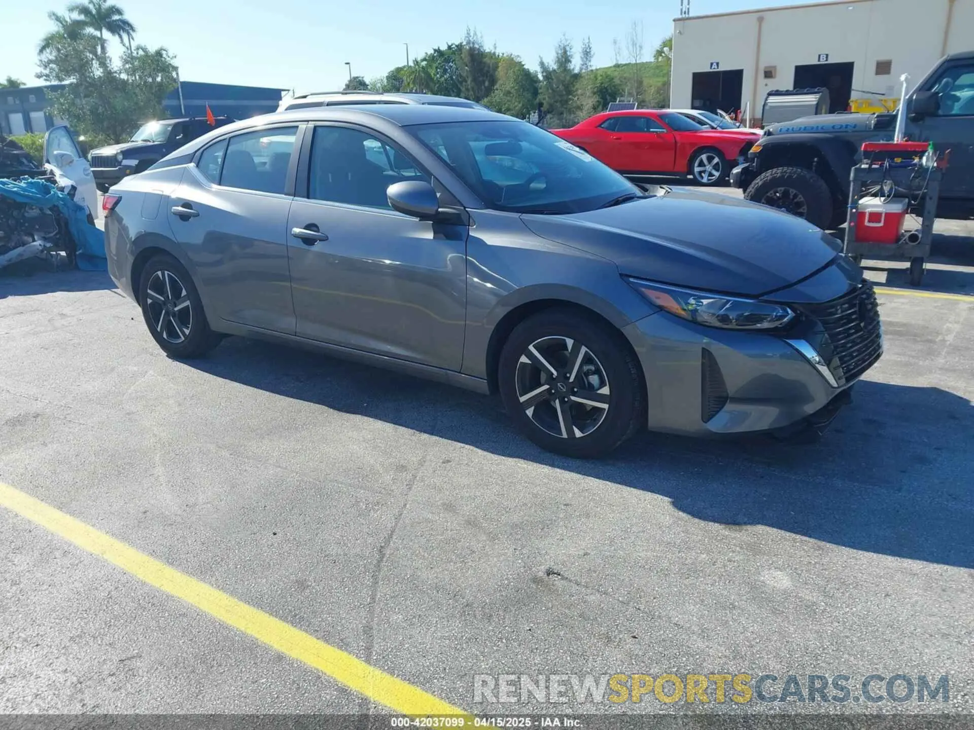 1 Photograph of a damaged car 3N1AB8CV6SY264310 NISSAN SENTRA 2025