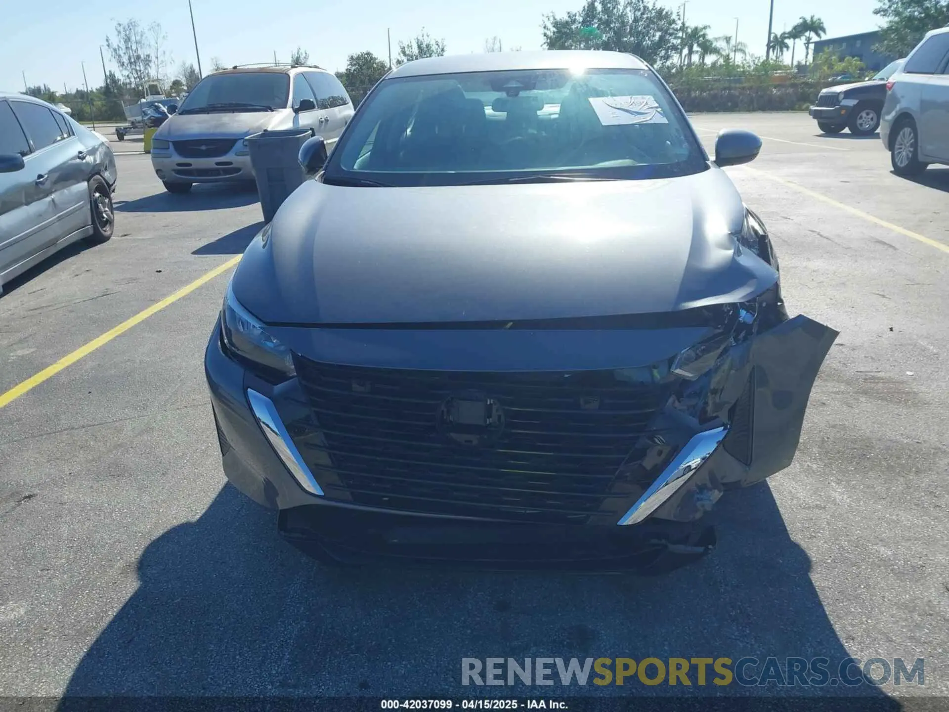 12 Photograph of a damaged car 3N1AB8CV6SY264310 NISSAN SENTRA 2025