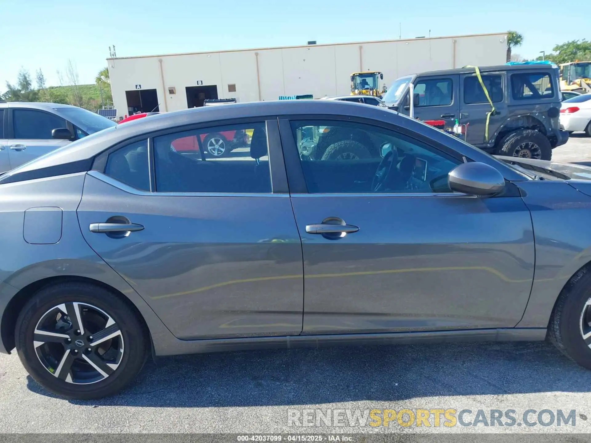 13 Photograph of a damaged car 3N1AB8CV6SY264310 NISSAN SENTRA 2025