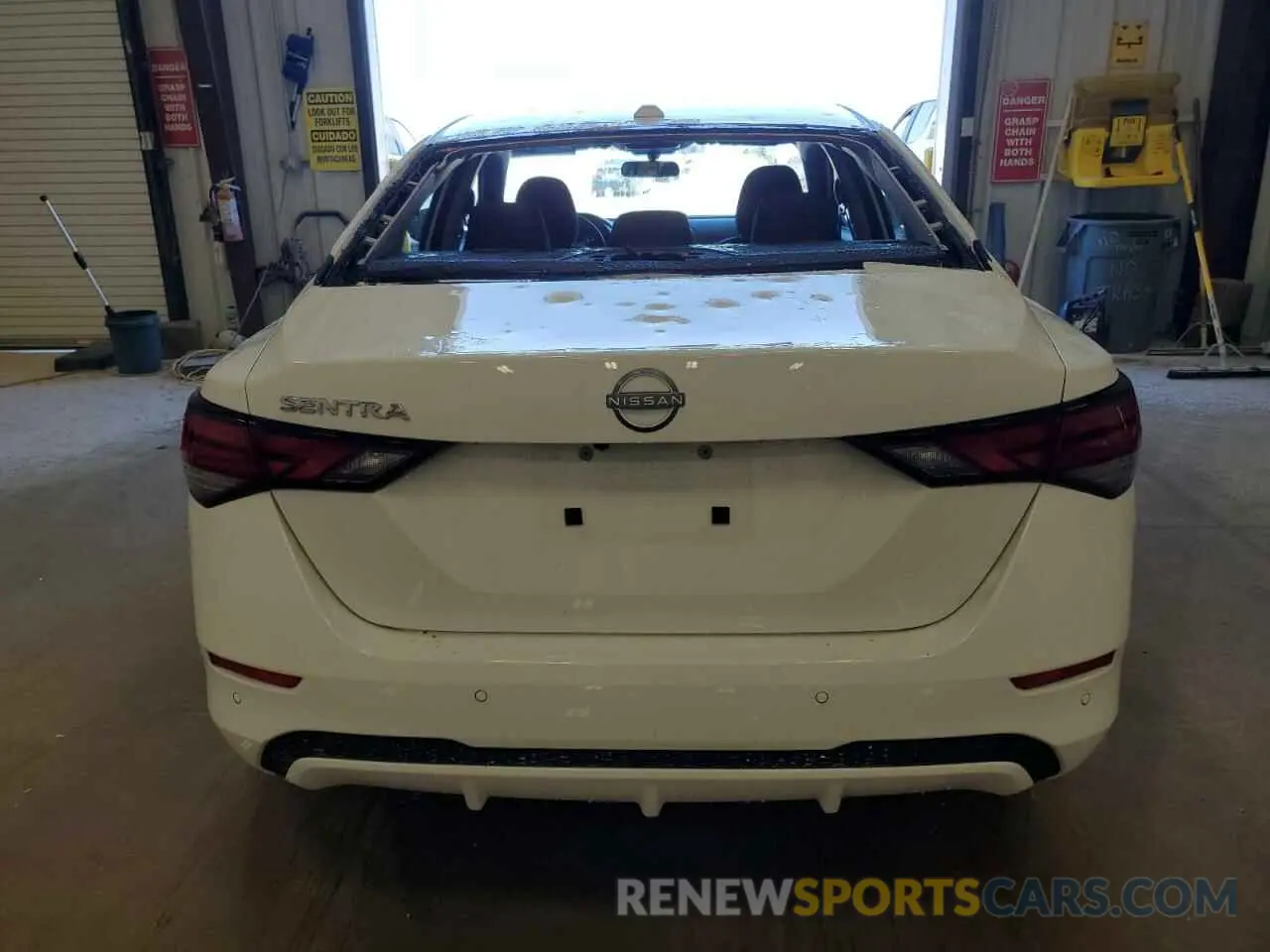 6 Photograph of a damaged car 3N1AB8CV6SY273170 NISSAN SENTRA 2025