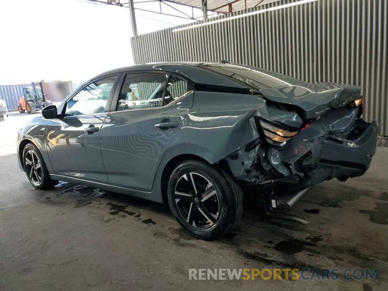 2 Photograph of a damaged car 3N1AB8CV6SY286579 NISSAN SENTRA 2025