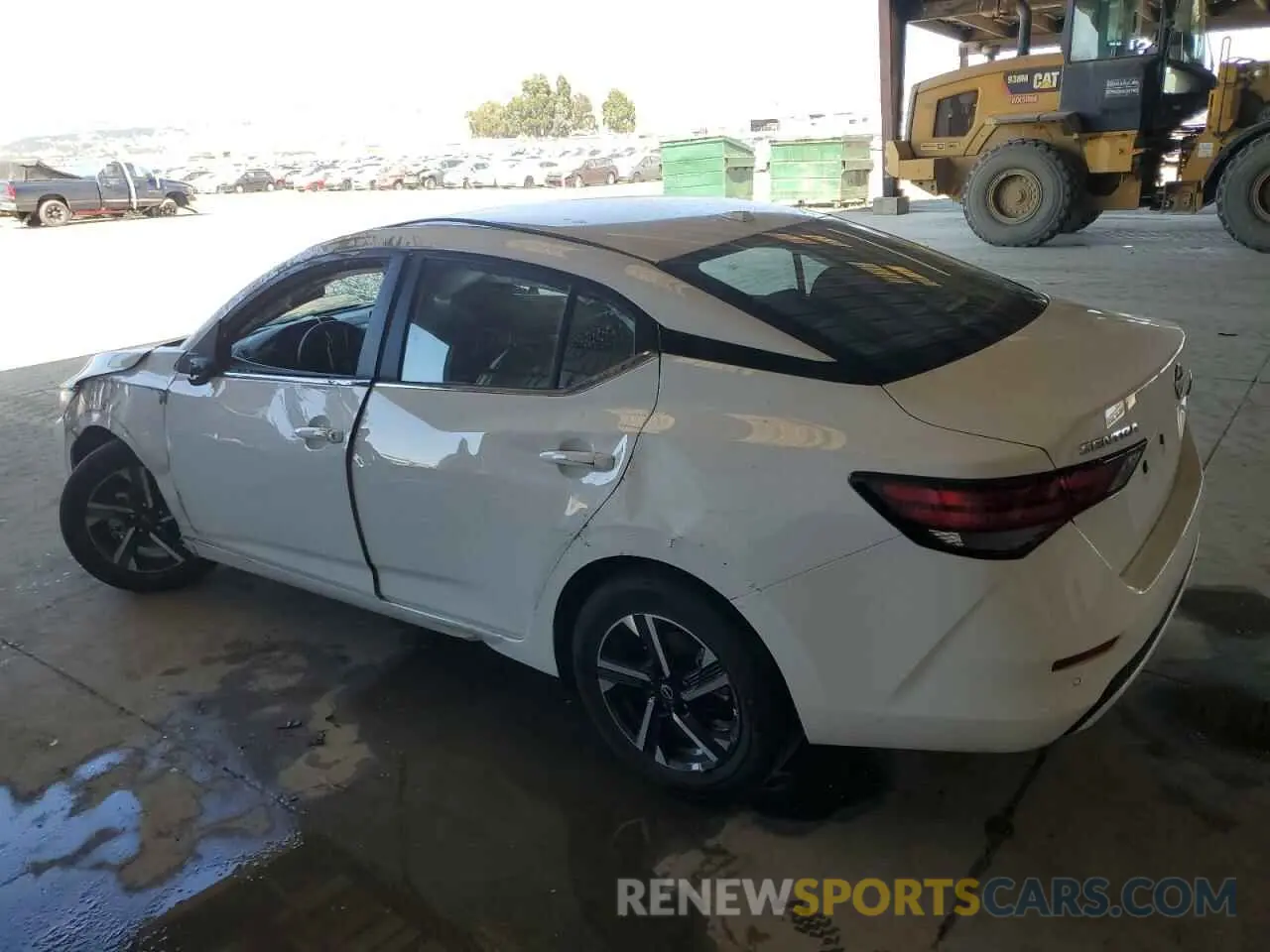2 Photograph of a damaged car 3N1AB8CV6SY291653 NISSAN SENTRA 2025
