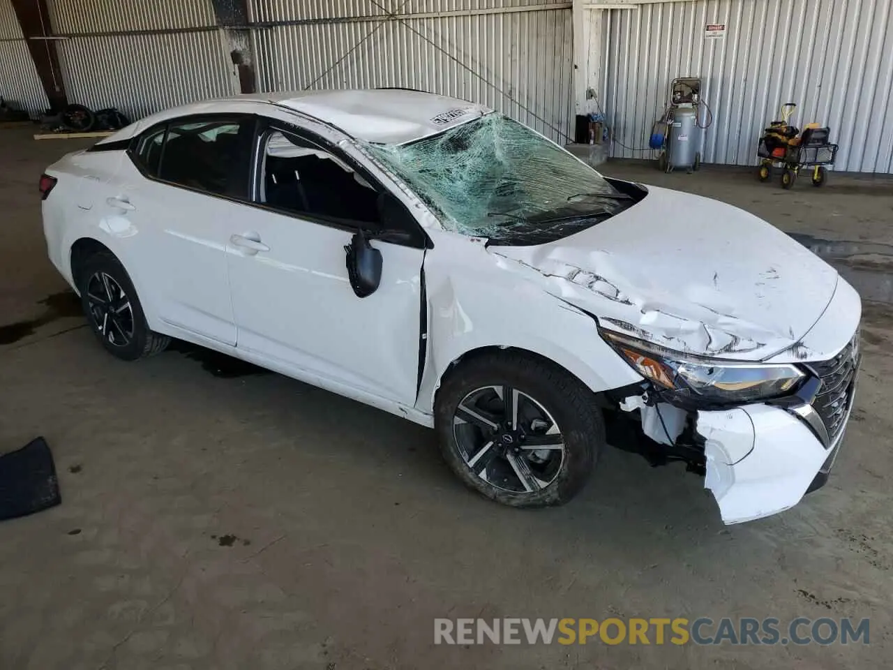 4 Photograph of a damaged car 3N1AB8CV6SY291653 NISSAN SENTRA 2025